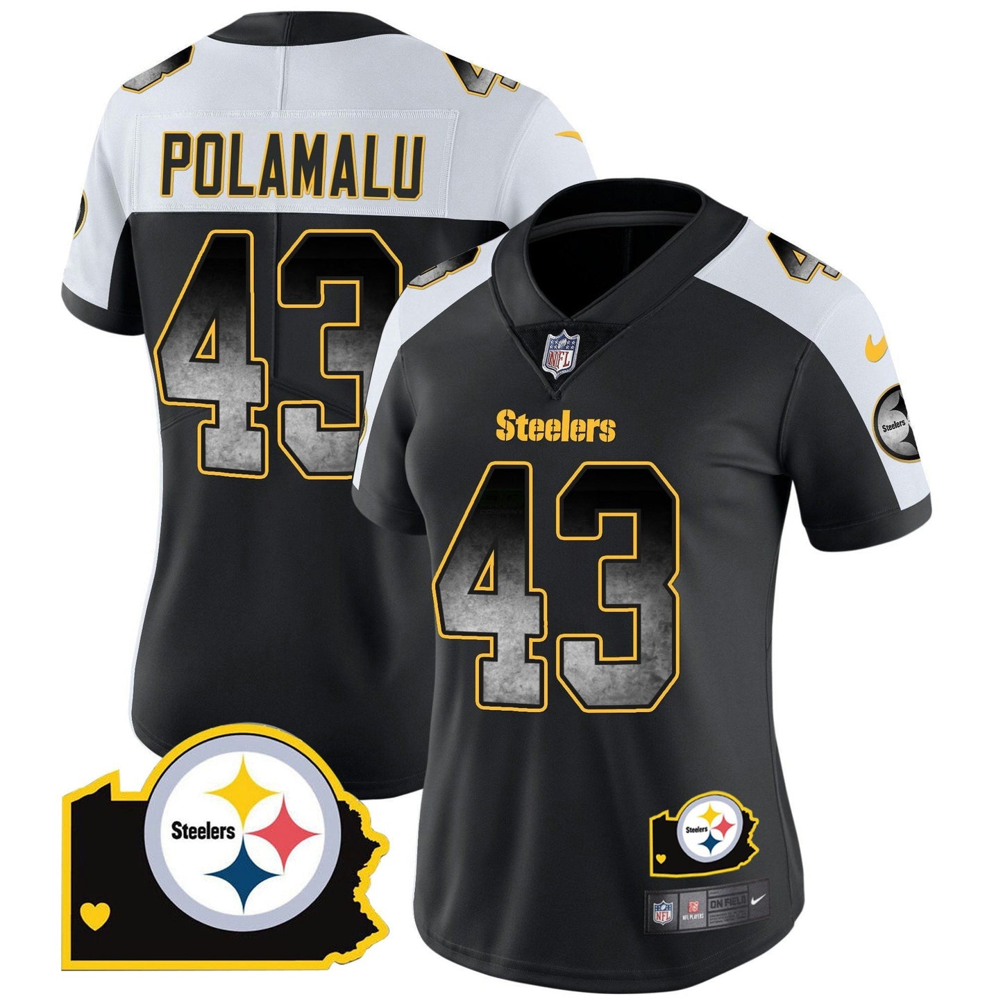 Camisa NFL Women’s Arch Smoke Home Patch Vapor Jersey