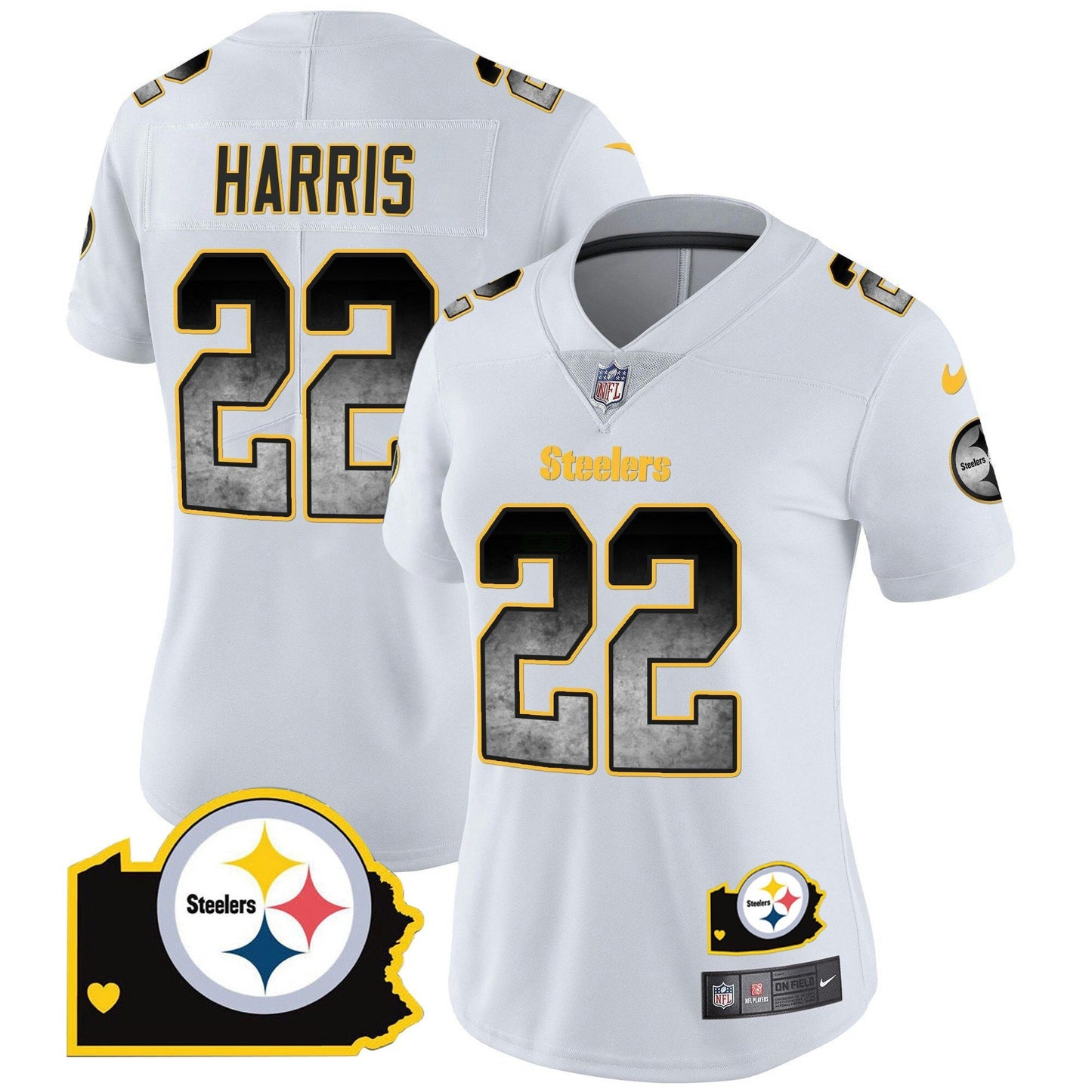 Camisa NFL Women’s Arch Smoke Home Patch Vapor Jersey
