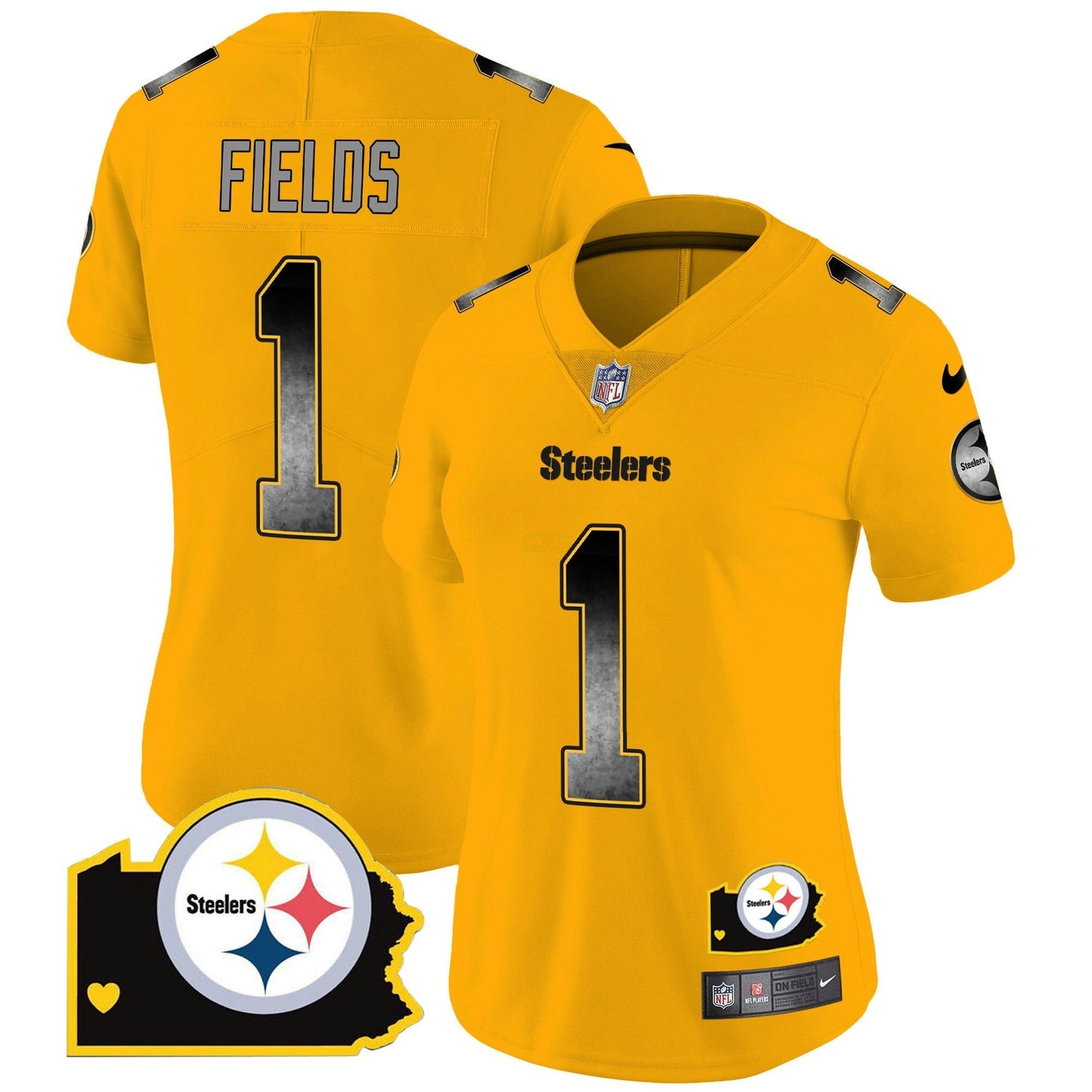 Camisa NFL Women’s Arch Smoke Home Patch Vapor Jersey