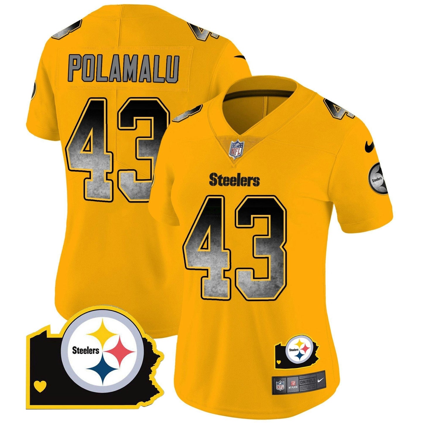 Camisa NFL Women’s Arch Smoke Home Patch Vapor Jersey