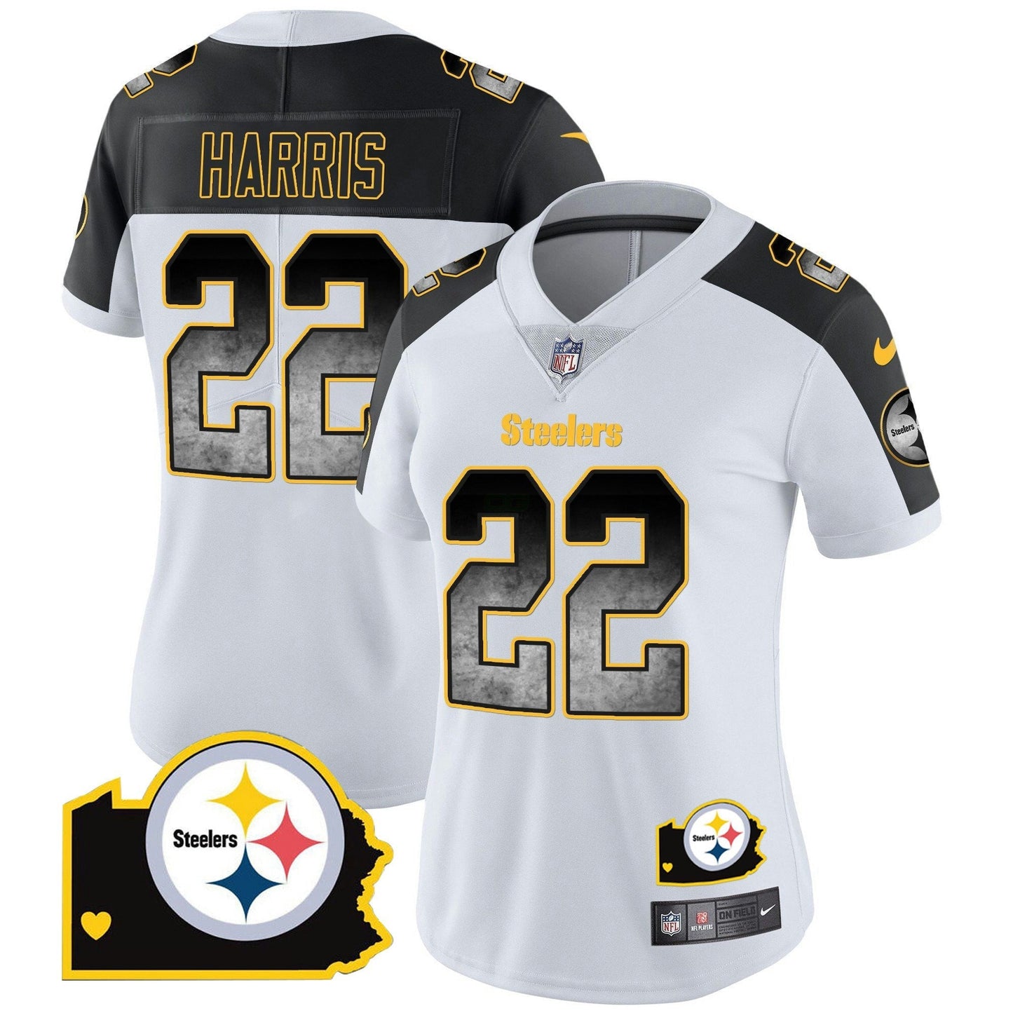 Camisa NFL Women’s Arch Smoke Home Patch Vapor Jersey