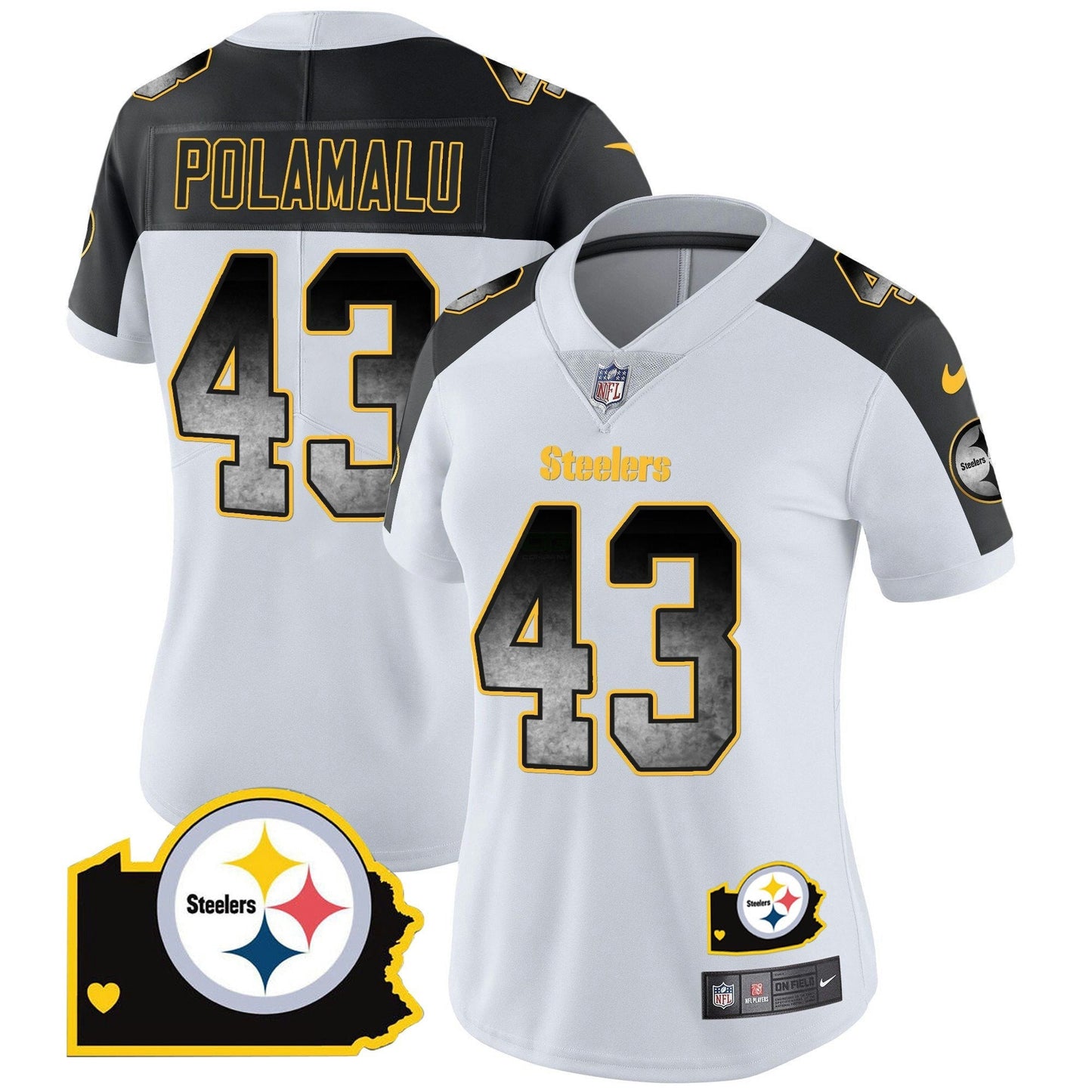 Camisa NFL Women’s Arch Smoke Home Patch Vapor Jersey