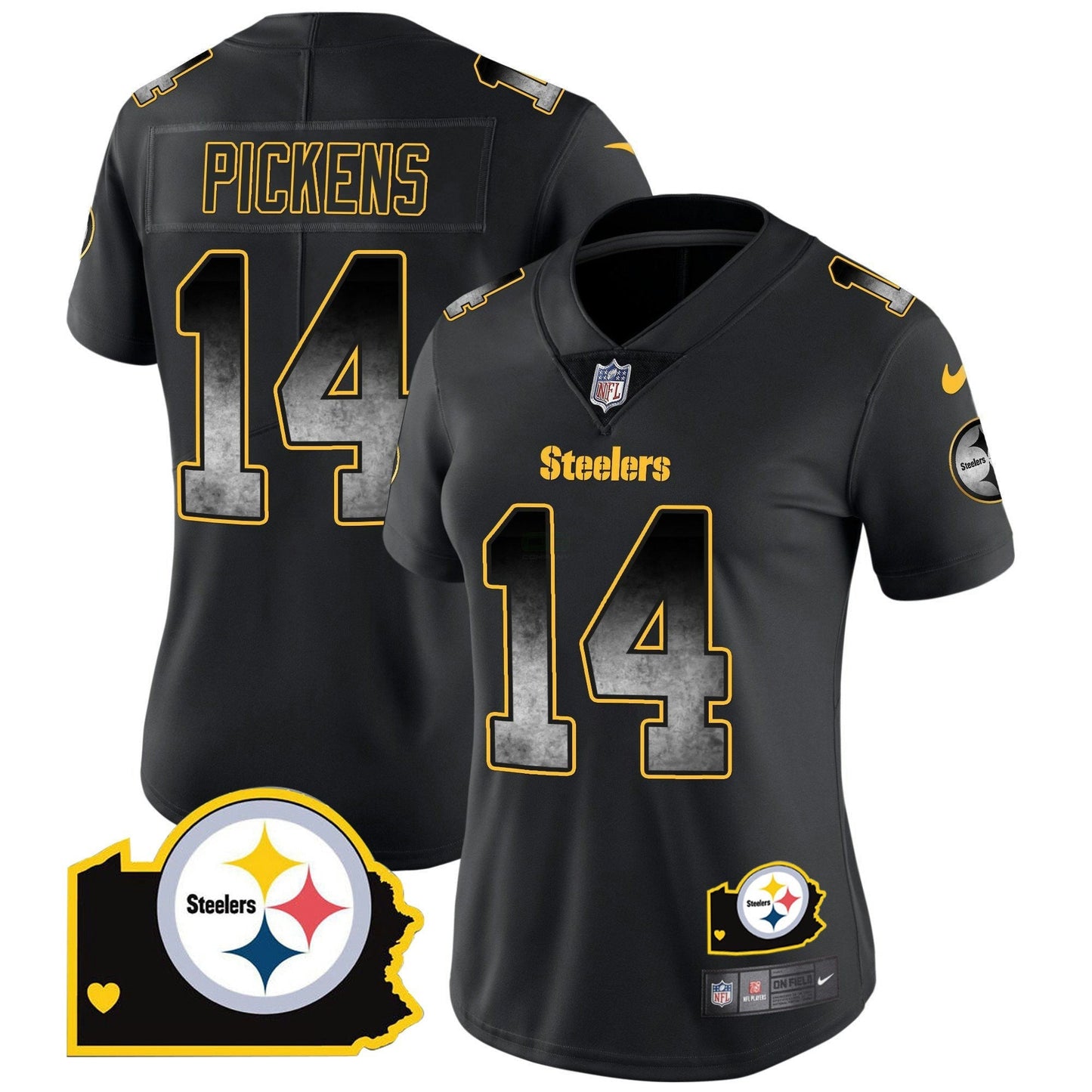 Camisa NFL Women’s Arch Smoke Home Patch Vapor Jersey