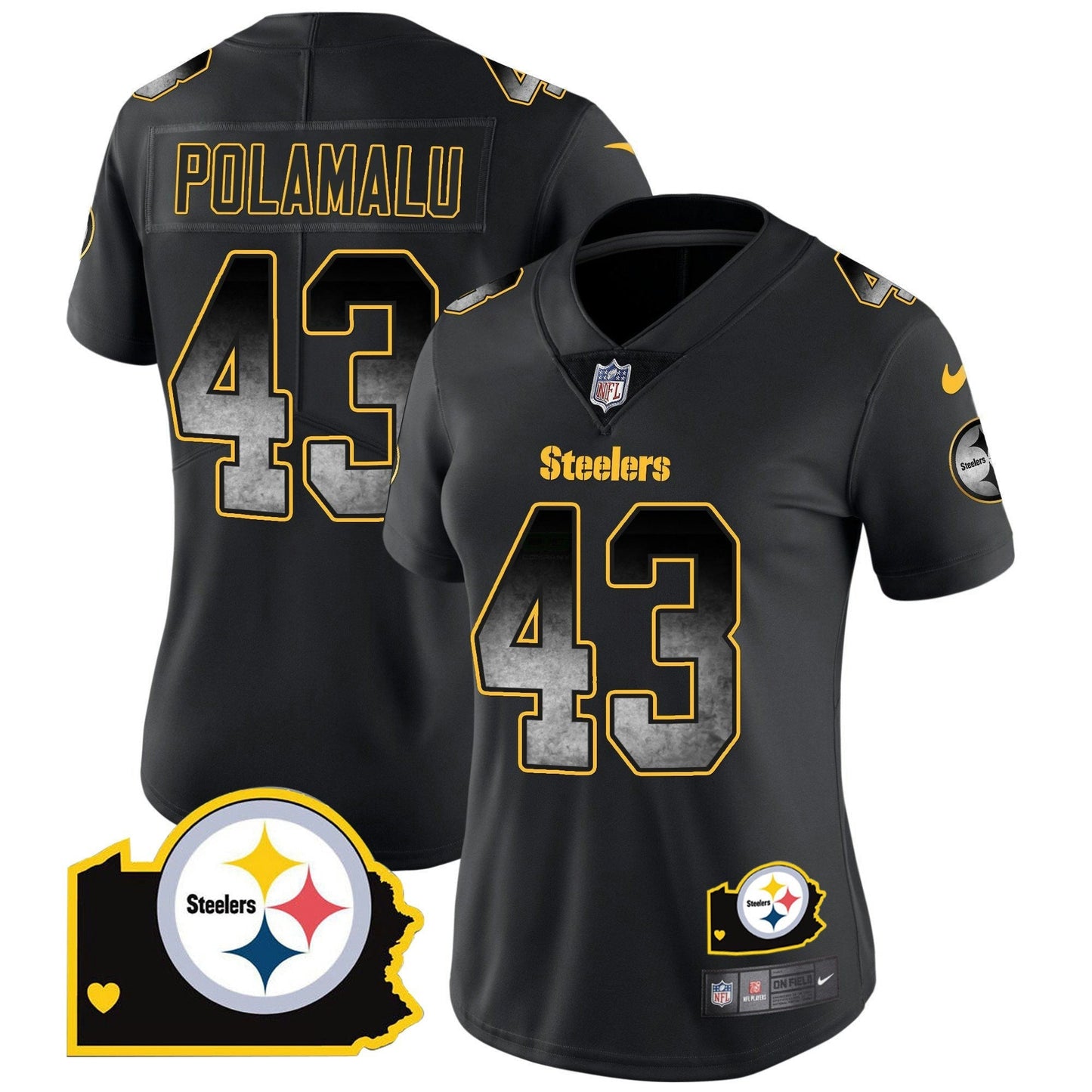 Camisa NFL Women’s Arch Smoke Home Patch Vapor Jersey