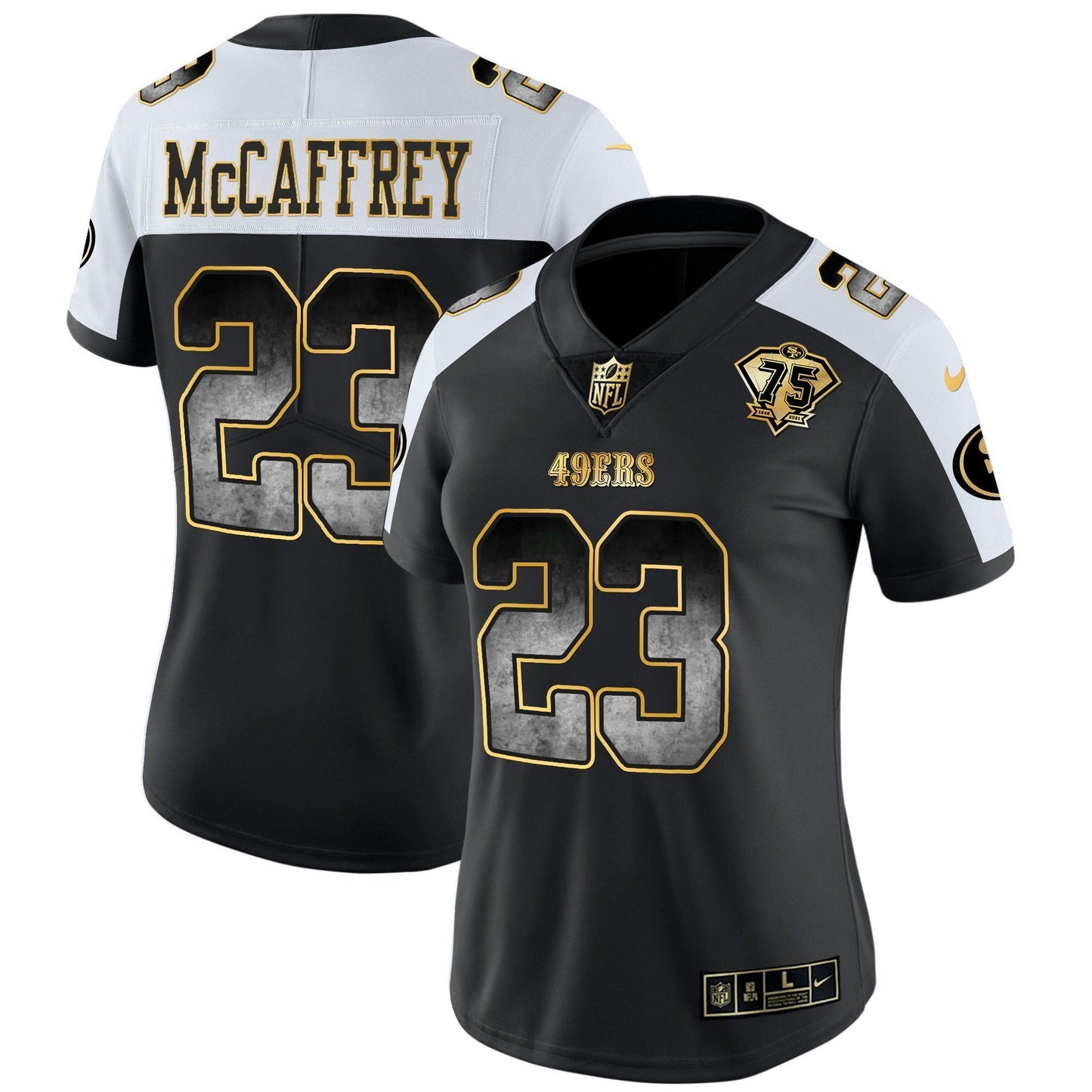 Camisa NFL San Francisco 49ers Women’s Arch Smoke Vapor Jersey