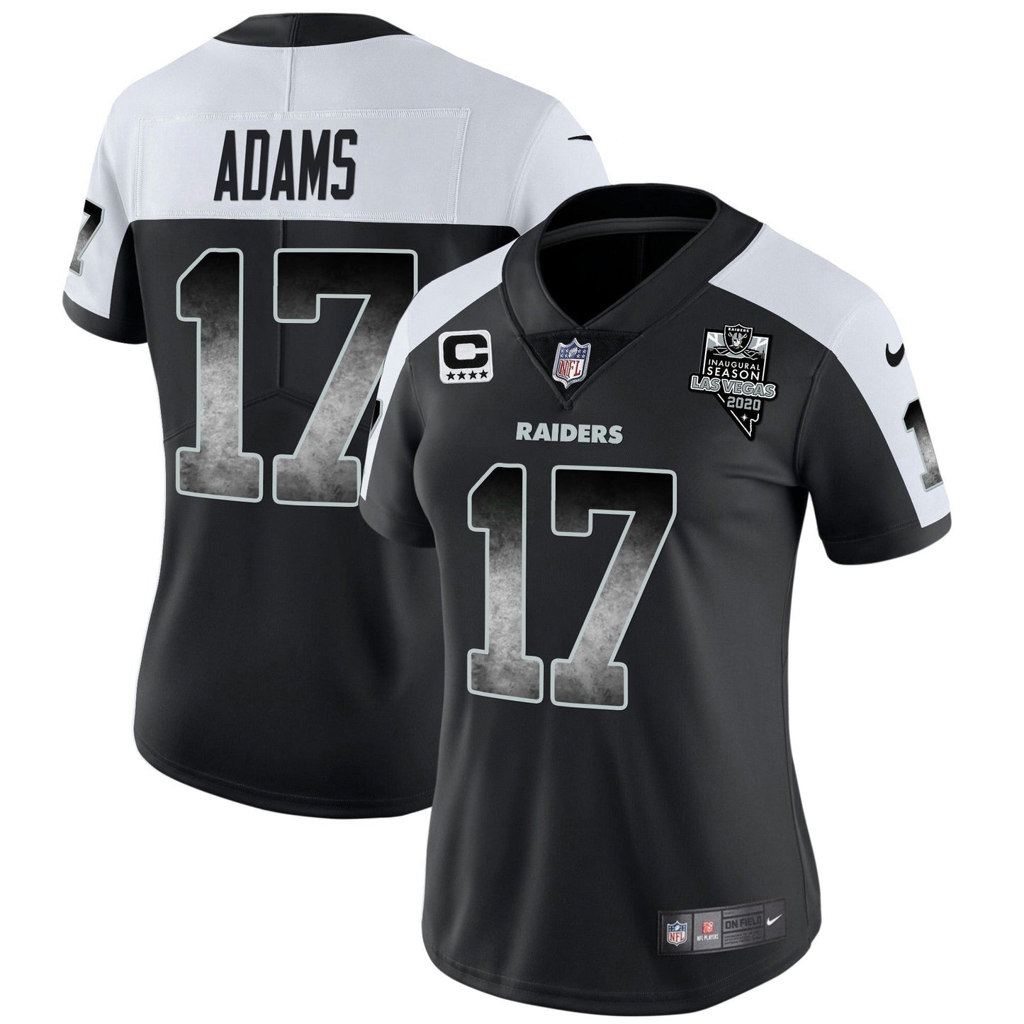 Camisa NFL Las Vegas Raiders Women’s Arch Smoke Vapor Jersey
