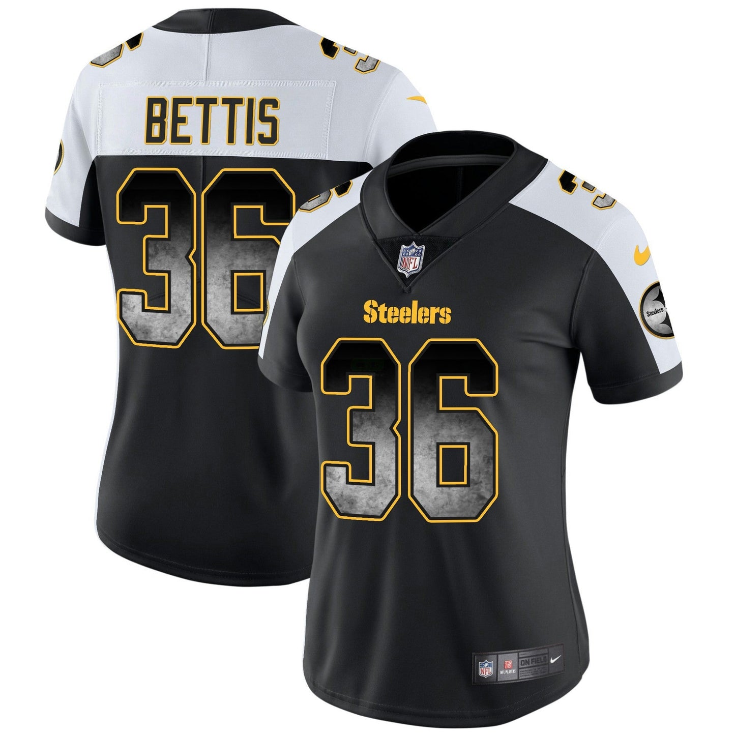 Camisa NFL Pittsburgh Steelers Women’s Arch Smoke Vapor Jersey