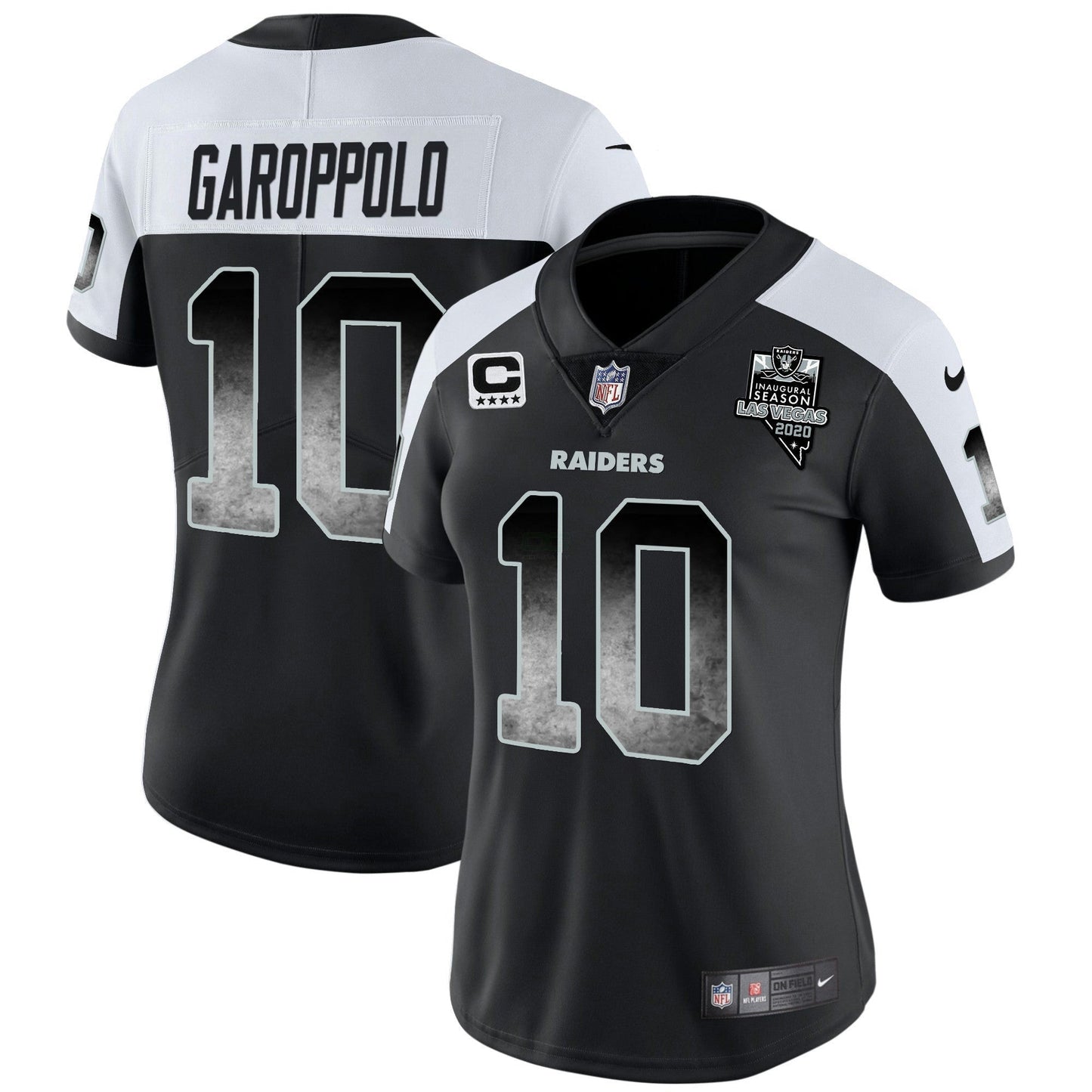 Camisa NFL Las Vegas Raiders Women’s Arch Smoke Vapor Jersey