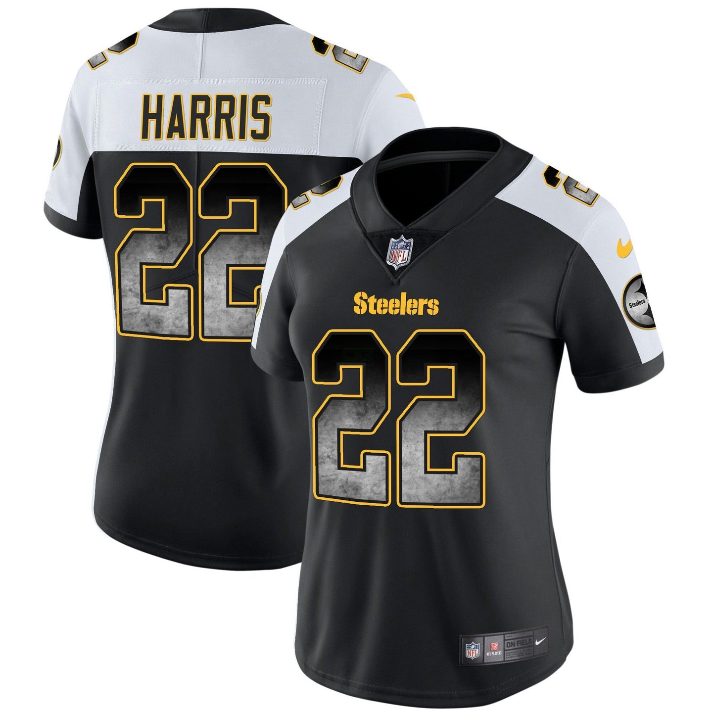 Camisa NFL Pittsburgh Steelers Women’s Arch Smoke Vapor Jersey