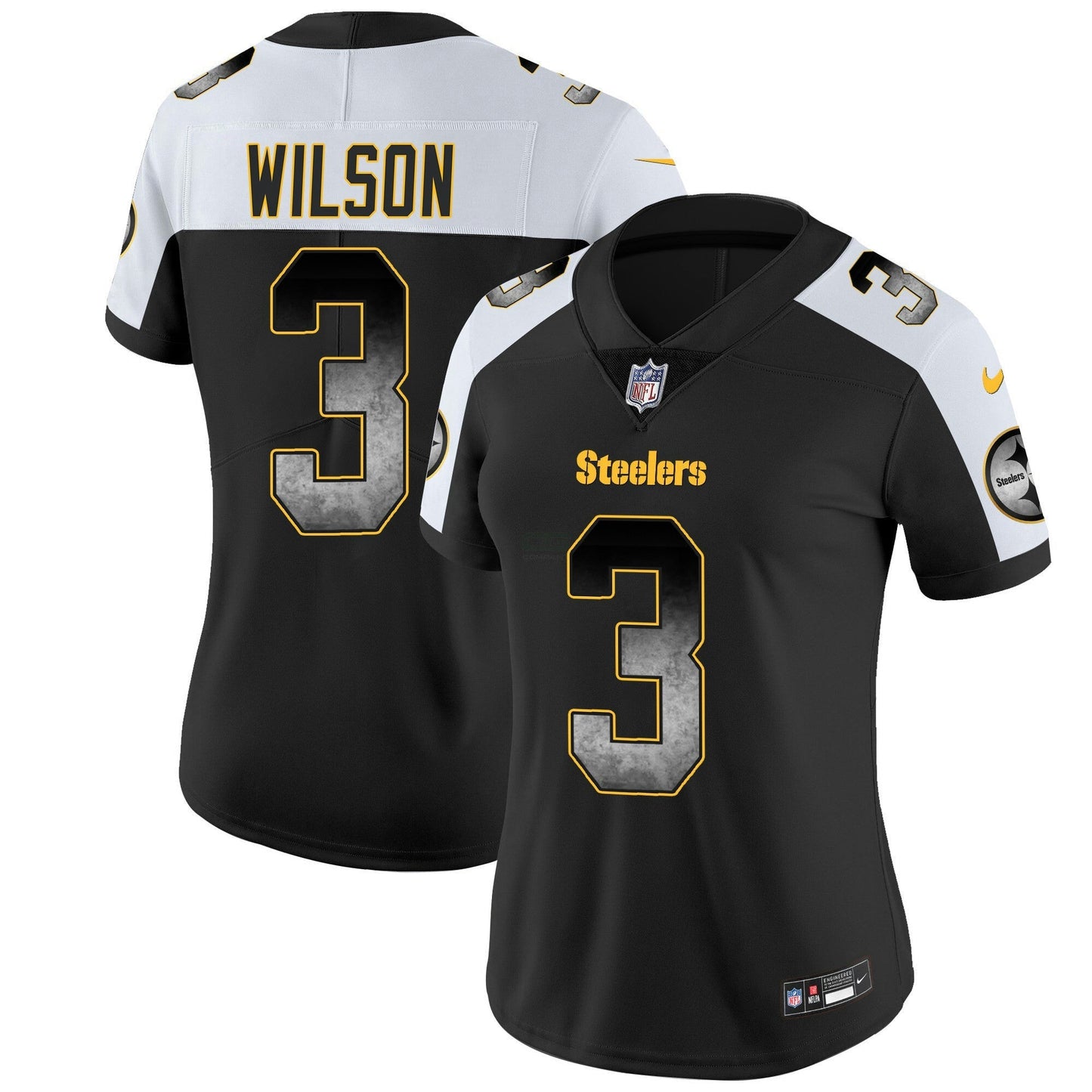 Camisa NFL Pittsburgh Steelers Women’s Arch Smoke Vapor Jersey
