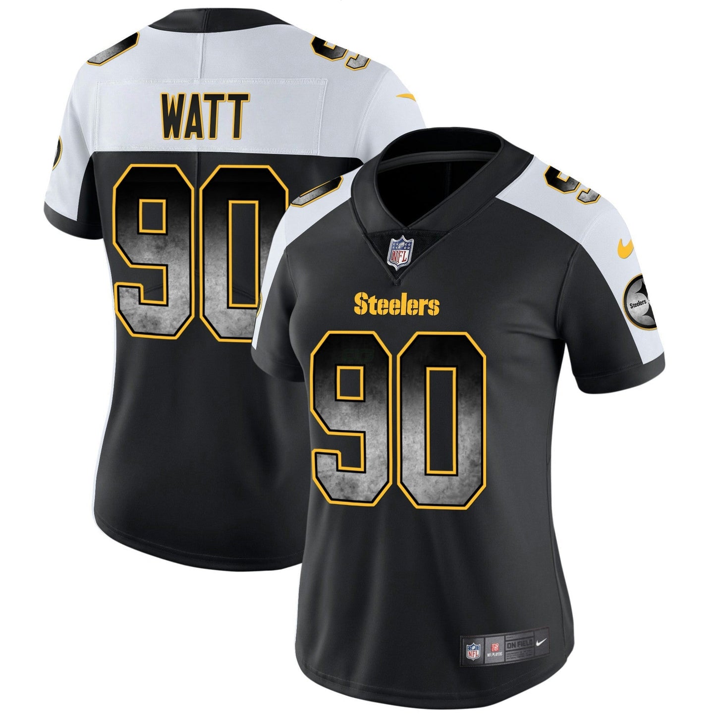Camisa NFL Pittsburgh Steelers Women’s Arch Smoke Vapor Jersey