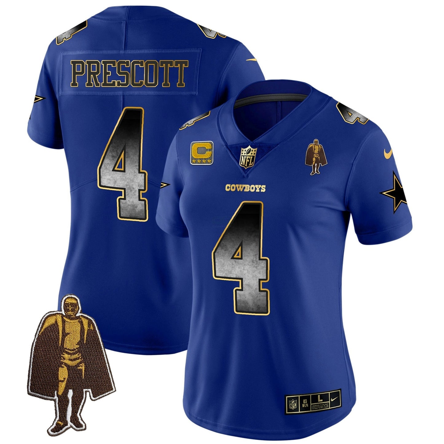 Camisa NFL Dallas Cowboys Women’s Arch Smoke Vapor Jersey