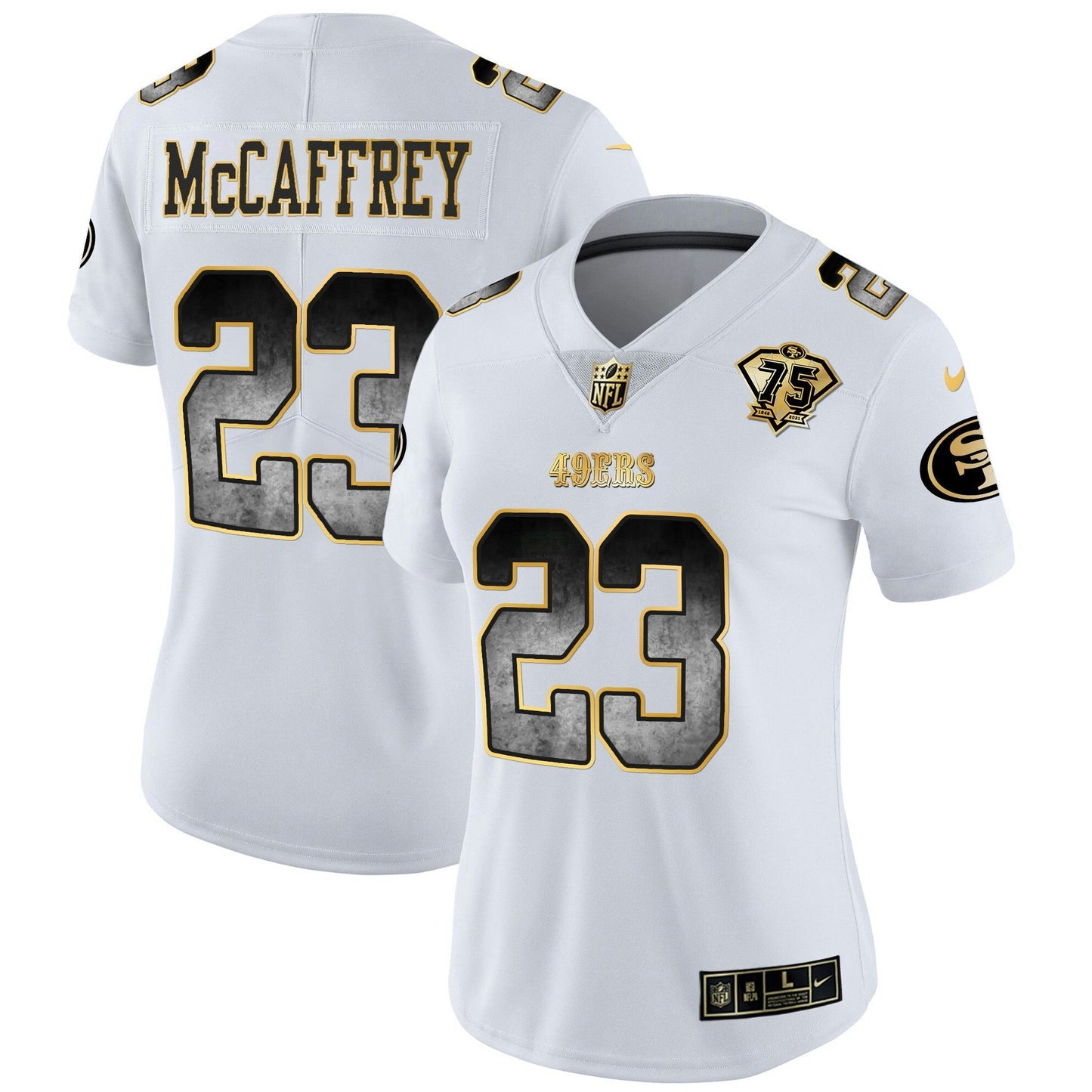Camisa NFL San Francisco 49ers Women’s Arch Smoke Vapor Jersey