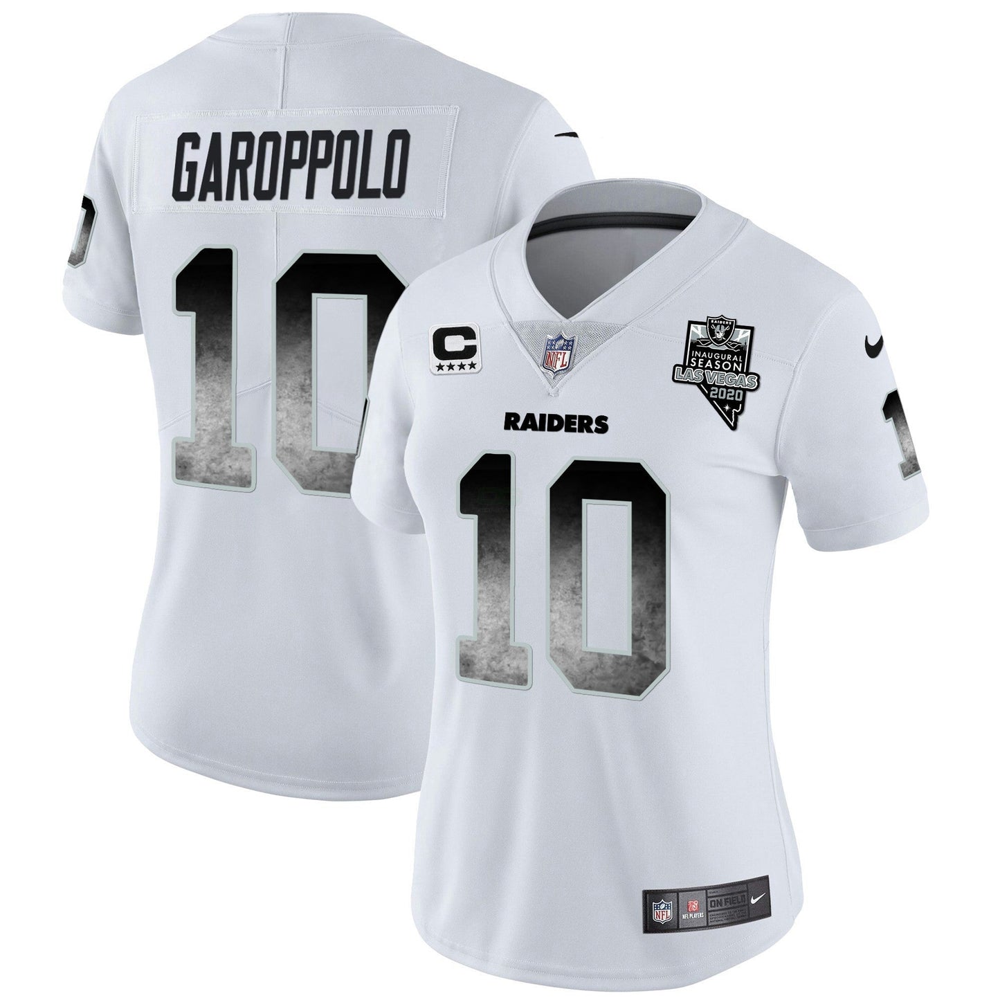 Camisa NFL Las Vegas Raiders Women’s Arch Smoke Vapor Jersey