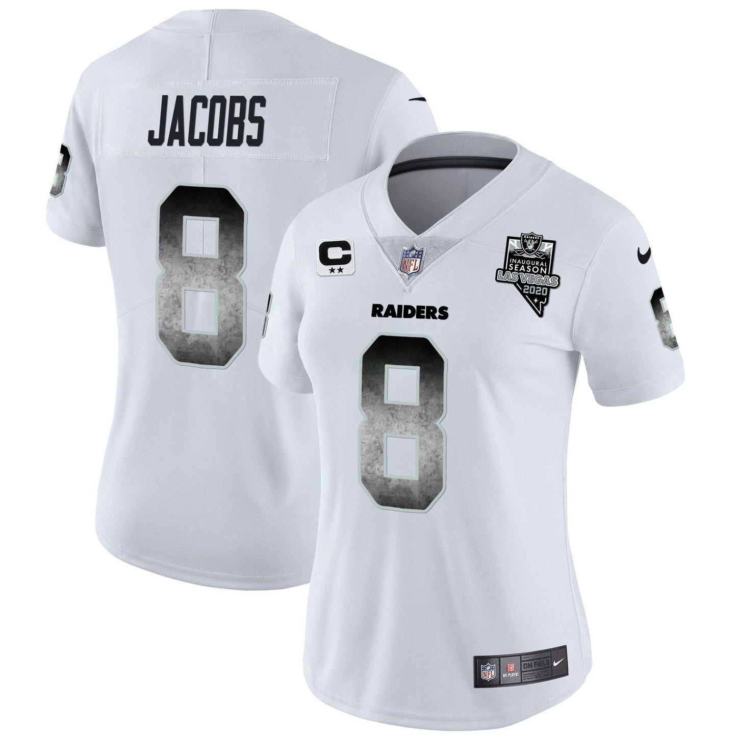 Camisa NFL Las Vegas Raiders Women’s Arch Smoke Vapor Jersey