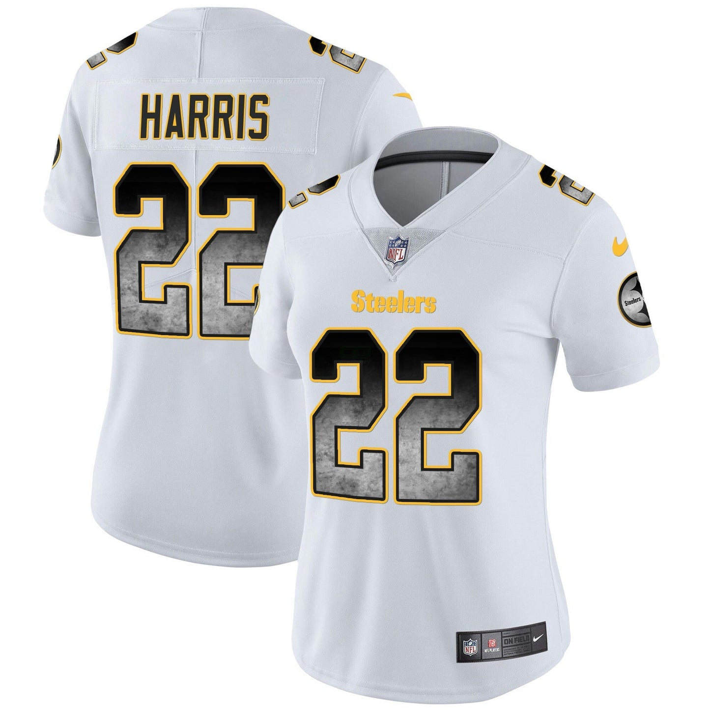 Camisa NFL Pittsburgh Steelers Women’s Arch Smoke Vapor Jersey