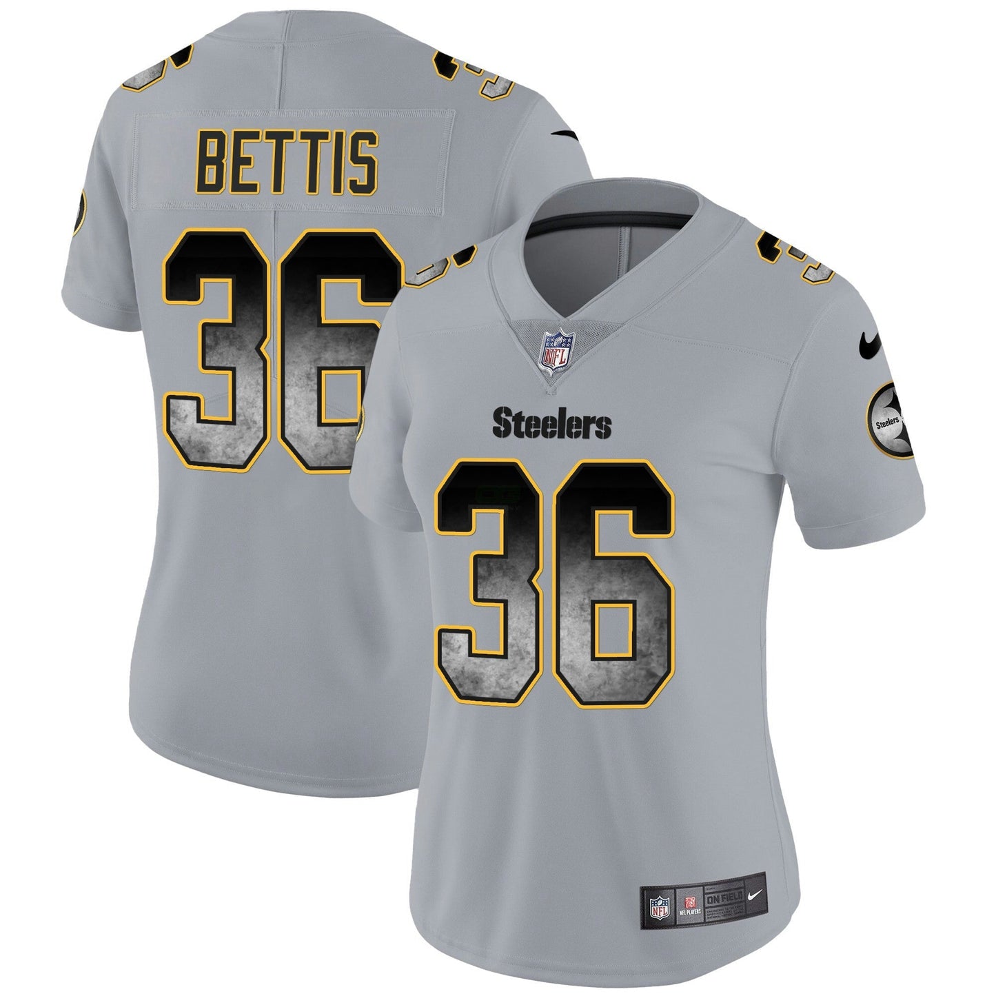 Camisa NFL Pittsburgh Steelers Women’s Arch Smoke Vapor Jersey