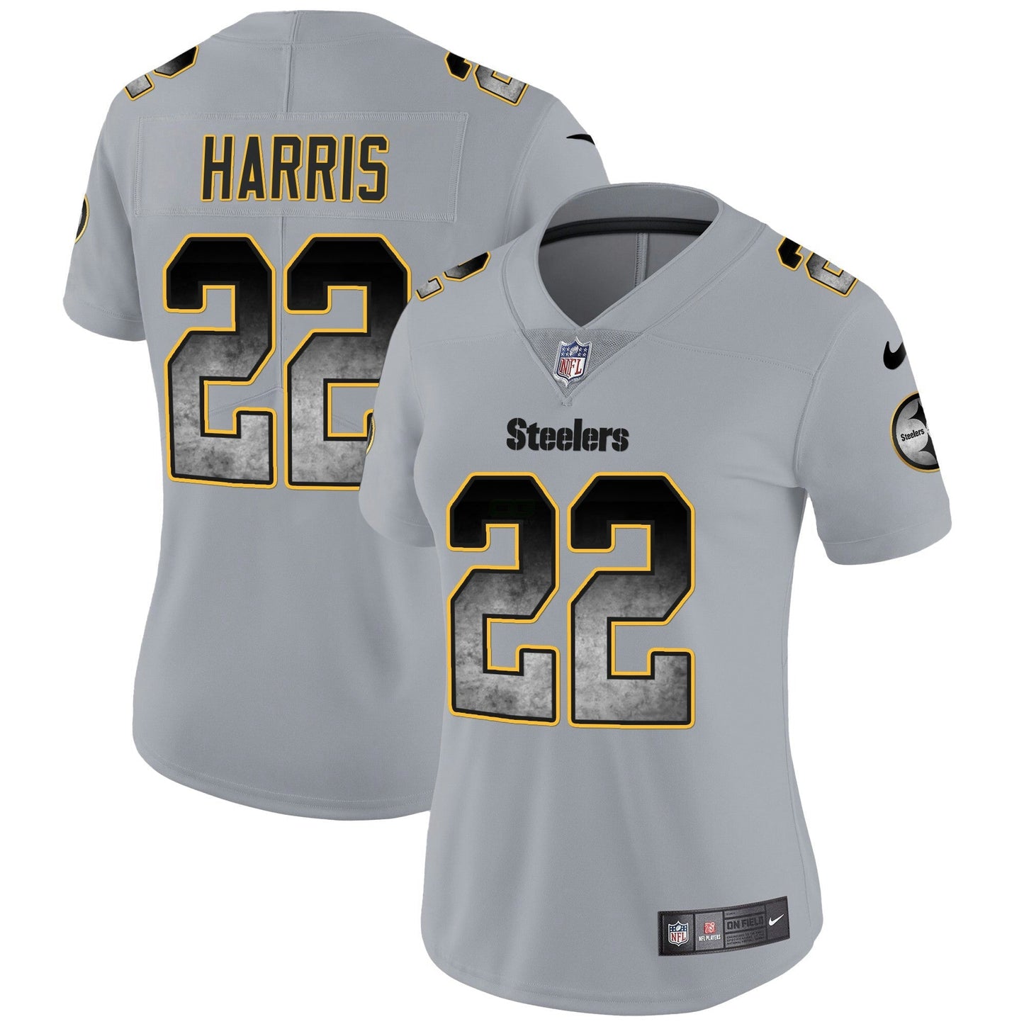 Camisa NFL Pittsburgh Steelers Women’s Arch Smoke Vapor Jersey
