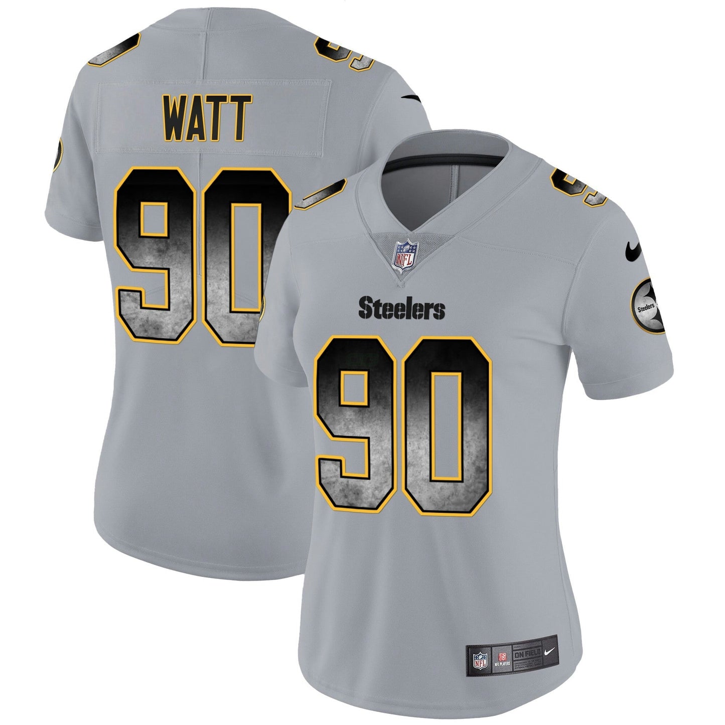 Camisa NFL Pittsburgh Steelers Women’s Arch Smoke Vapor Jersey