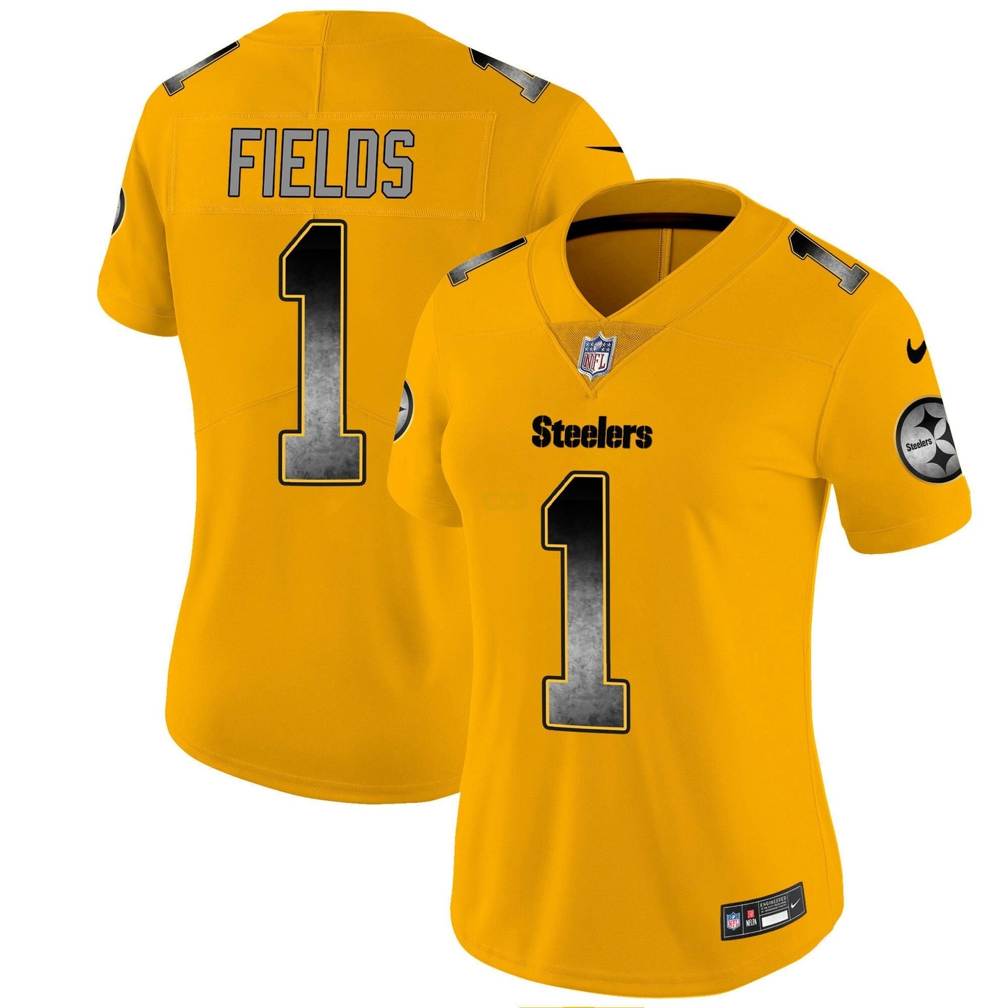 Camisa NFL Pittsburgh Steelers Women’s Arch Smoke Vapor Jersey