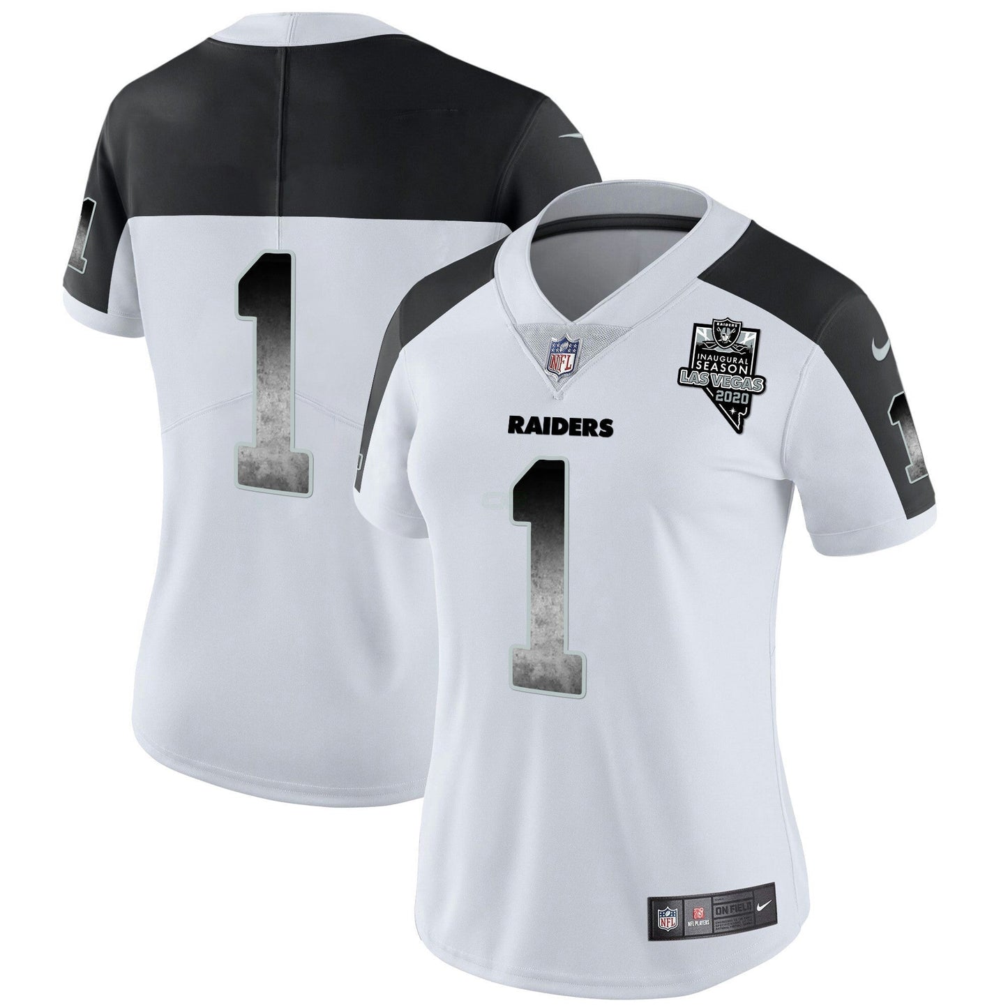 Camisa NFL Las Vegas Raiders Women’s Arch Smoke Vapor Jersey