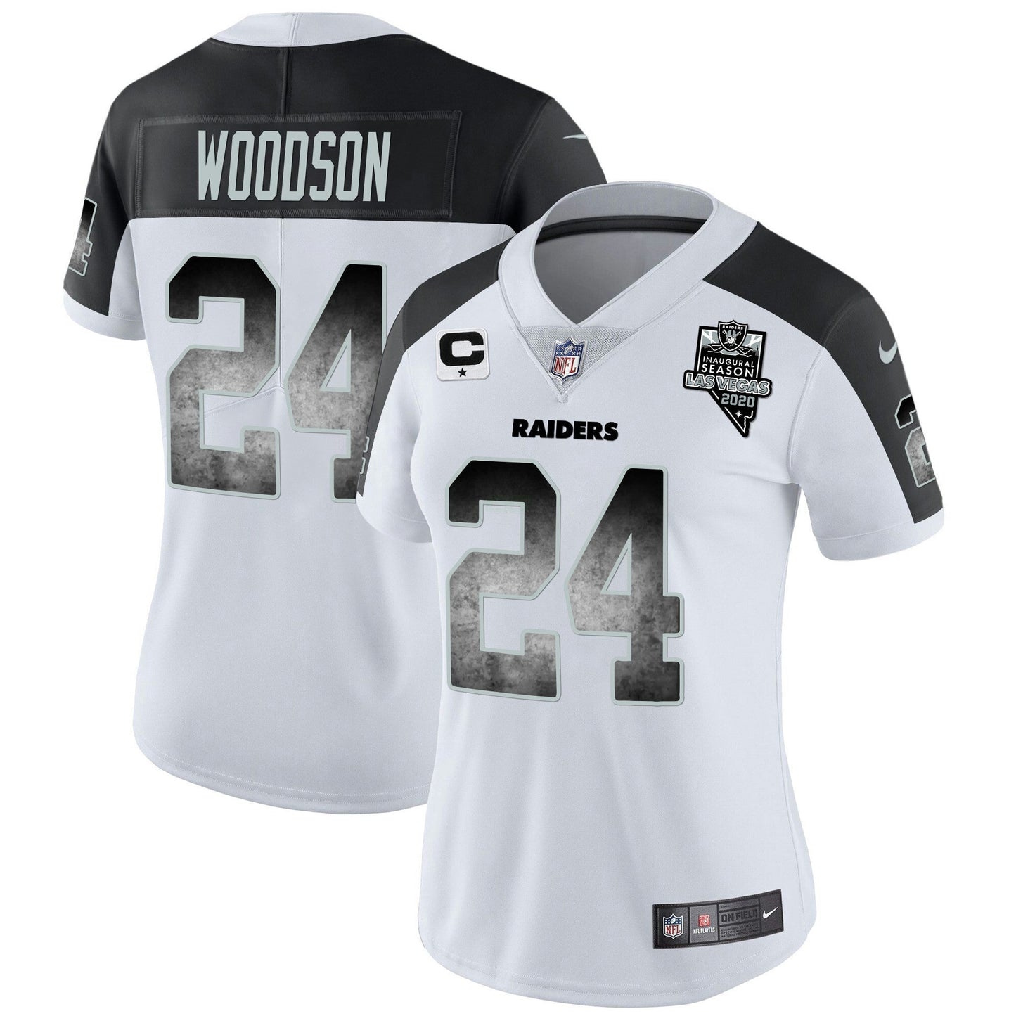 Camisa NFL Las Vegas Raiders Women’s Arch Smoke Vapor Jersey