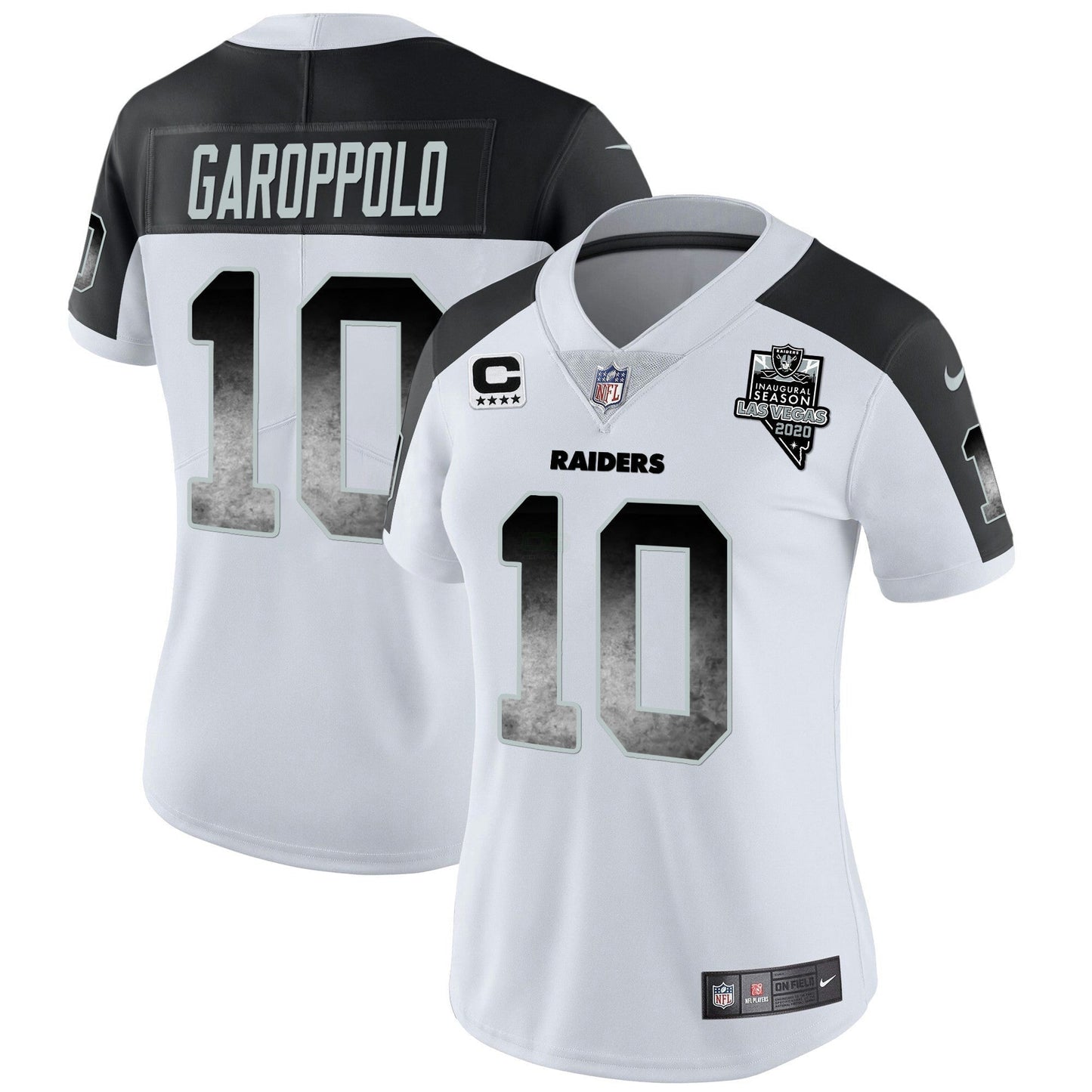 Camisa NFL Las Vegas Raiders Women’s Arch Smoke Vapor Jersey
