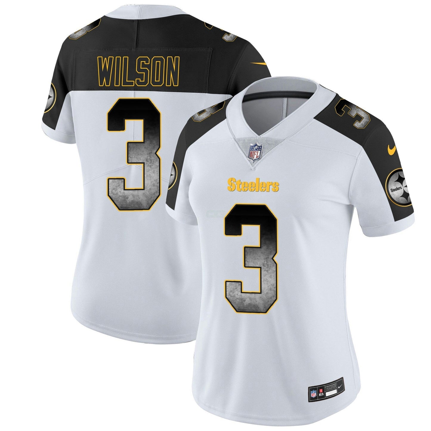 Camisa NFL Pittsburgh Steelers Women’s Arch Smoke Vapor Jersey