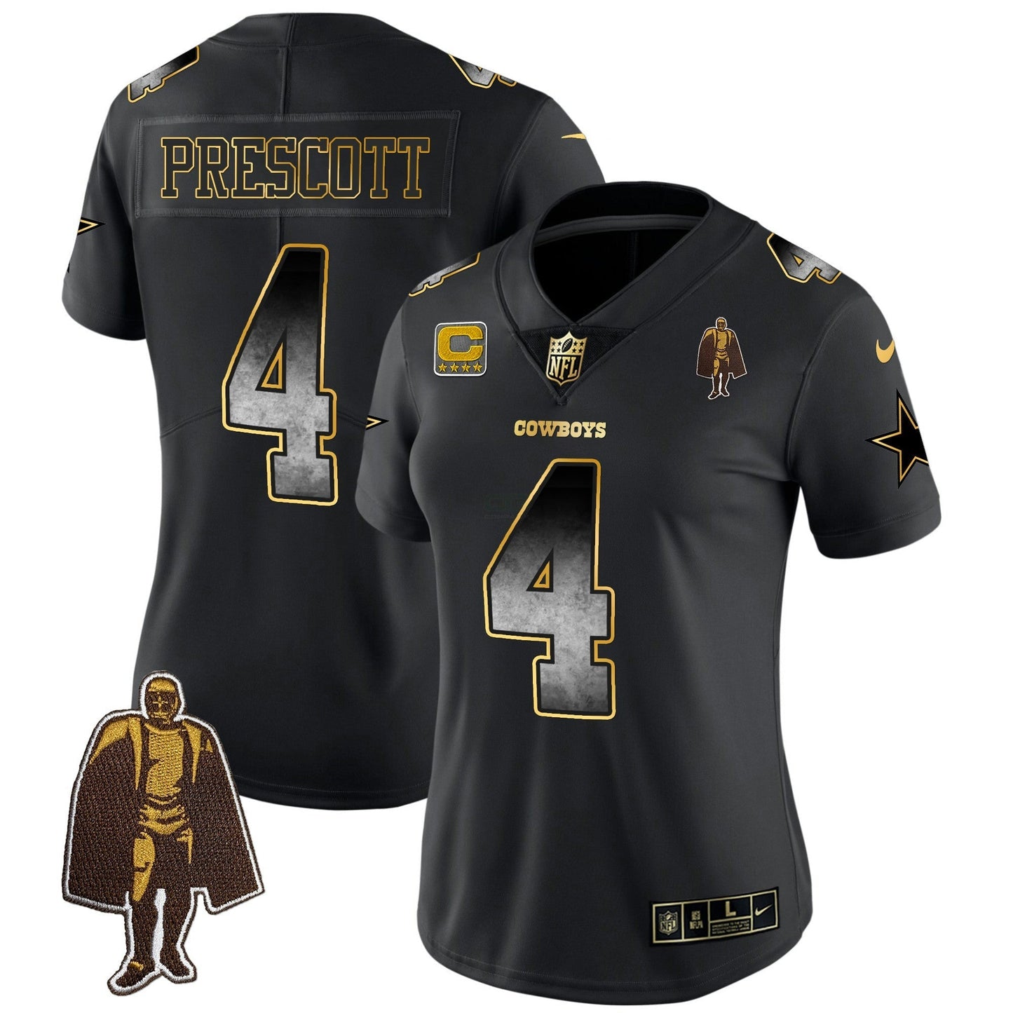 Camisa NFL Dallas Cowboys Women’s Arch Smoke Vapor Jersey