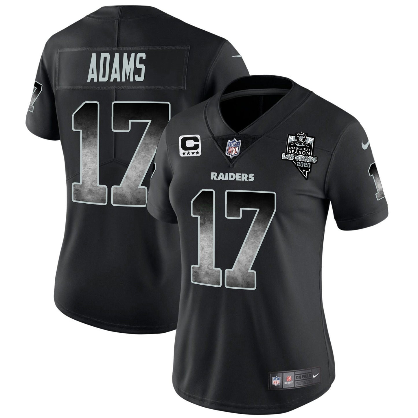 Camisa NFL Las Vegas Raiders Women’s Arch Smoke Vapor Jersey