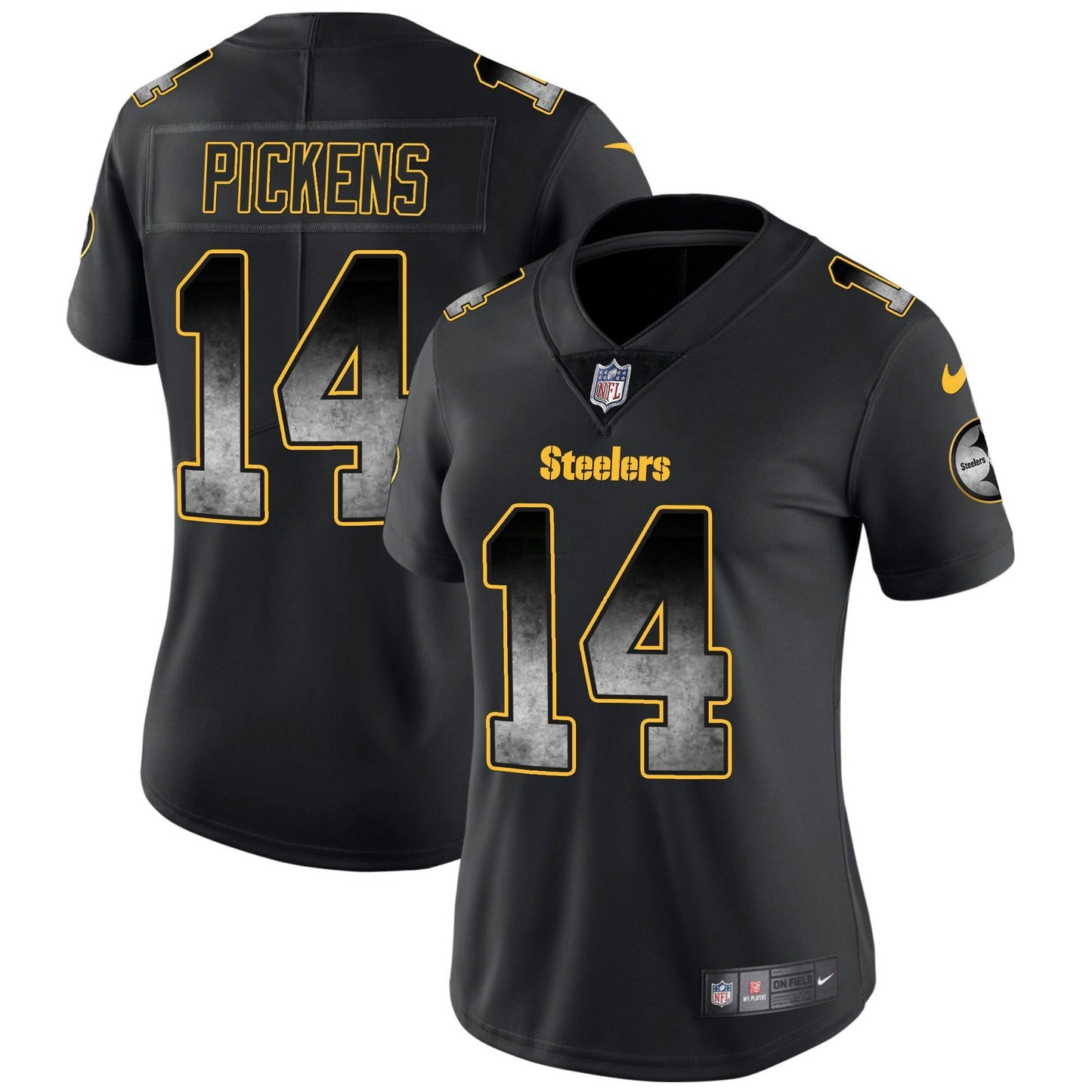 Camisa NFL Pittsburgh Steelers Women’s Arch Smoke Vapor Jersey