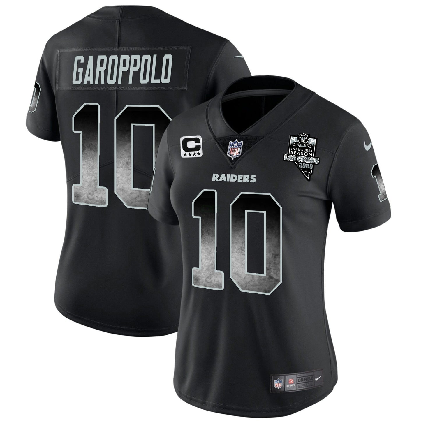 Camisa NFL Las Vegas Raiders Women’s Arch Smoke Vapor Jersey