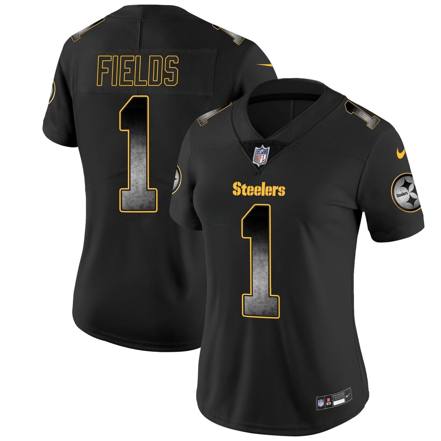 Camisa NFL Pittsburgh Steelers Women’s Arch Smoke Vapor Jersey