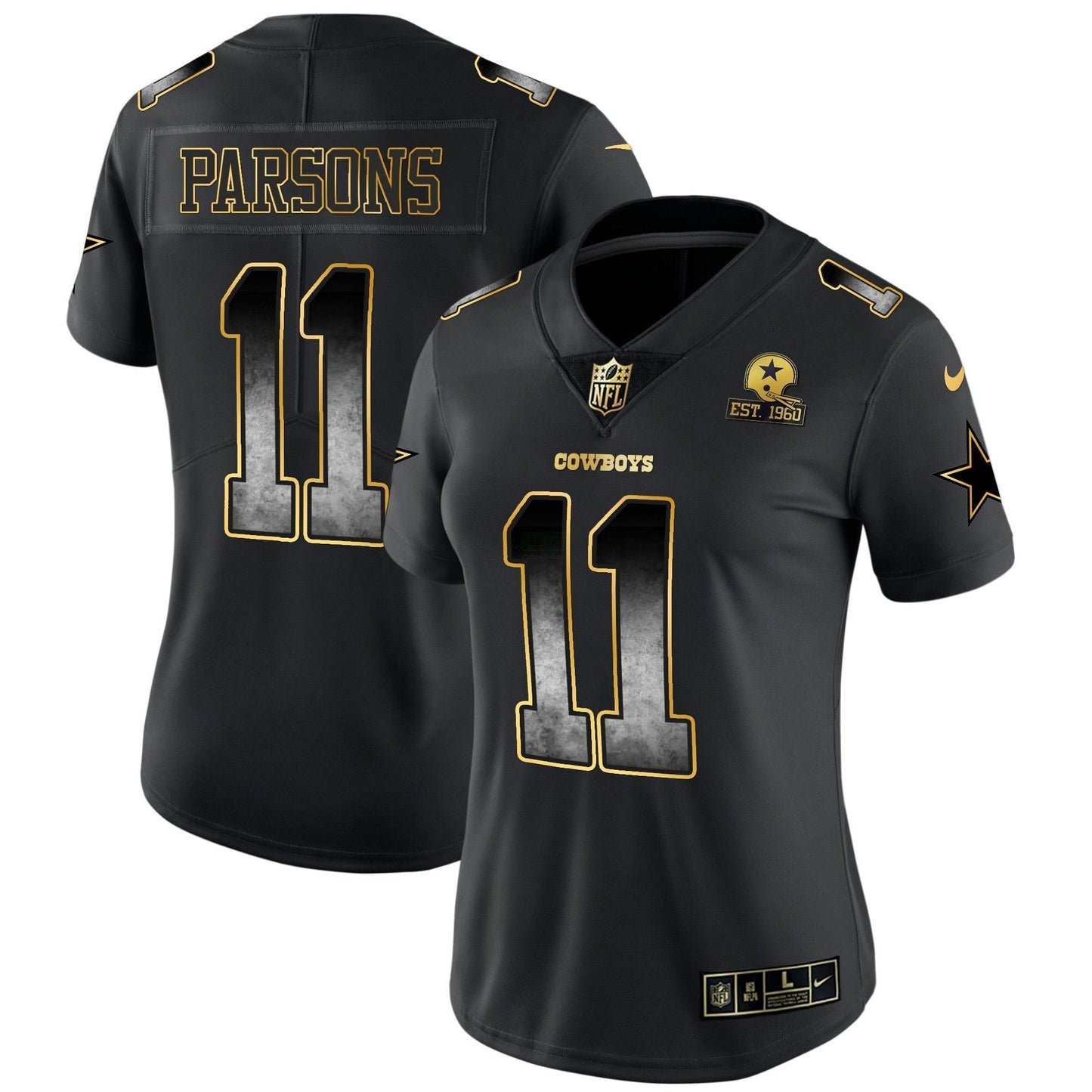 Camisa NFL Dallas Cowboys Women’s Arch Smoke Vapor Jersey