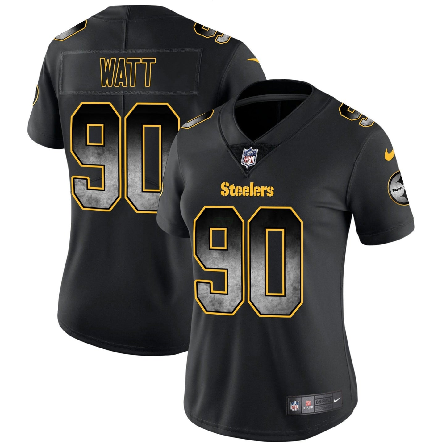 Camisa NFL Pittsburgh Steelers Women’s Arch Smoke Vapor Jersey