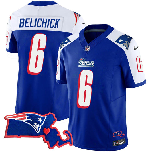 Camisa NFL Women’s Bill Belichick 6x Champions Vapor Jersey
