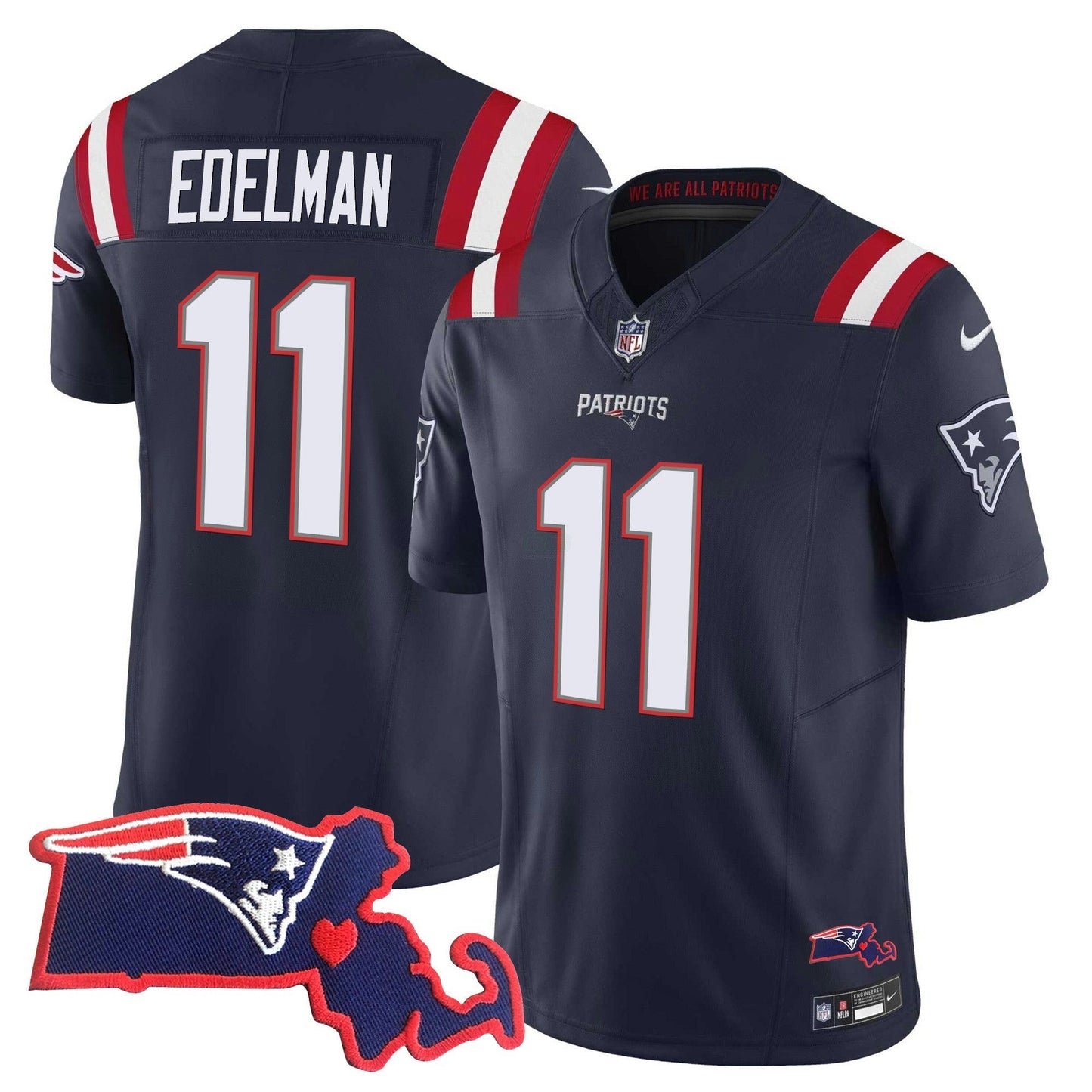 Camisa NFL Women’s Bill Belichick 6x Champions Vapor Jersey