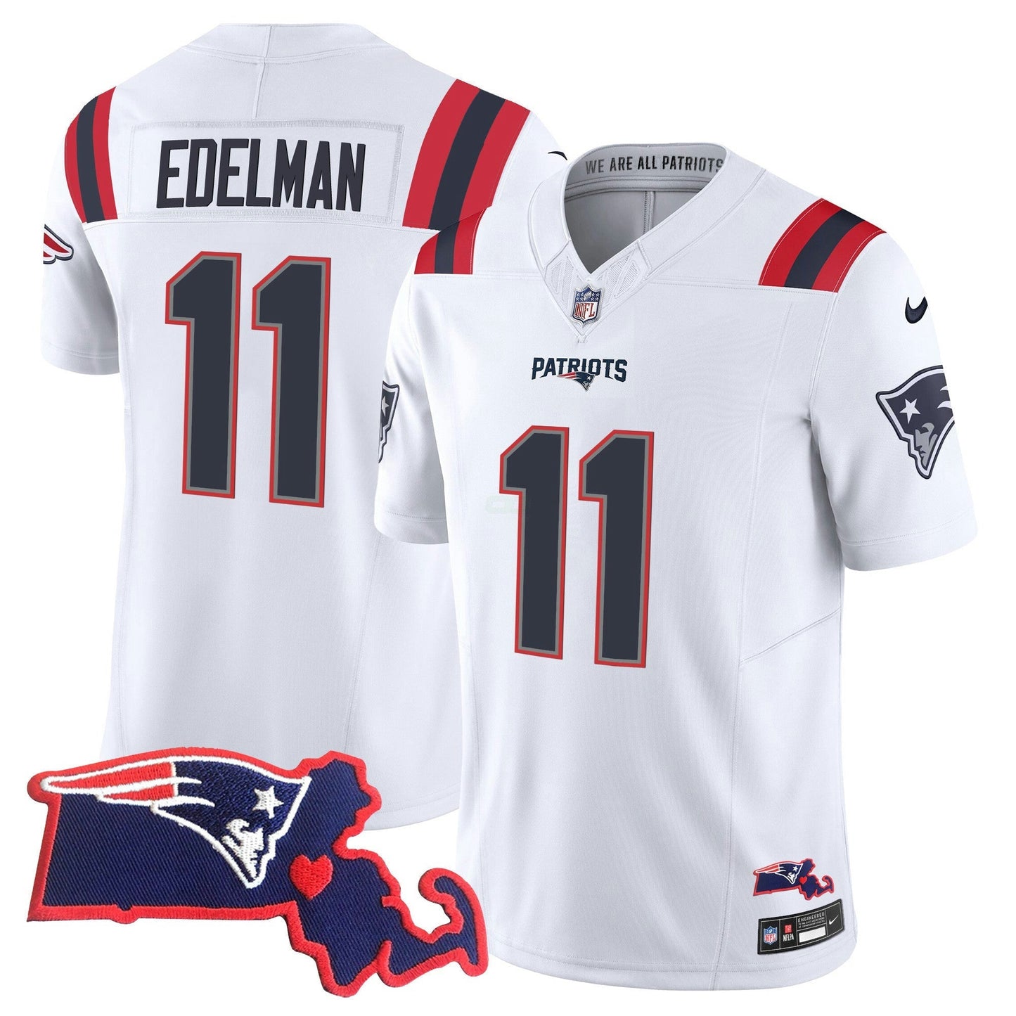 Camisa NFL Women’s Bill Belichick 6x Champions Vapor Jersey