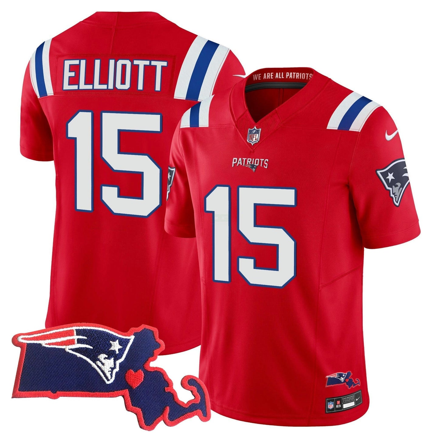 Camisa NFL Women’s Bill Belichick 6x Champions Vapor Jersey