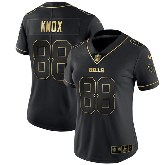 Camisa NFL Buffalo Bills Women’s Branca Dourada & Preta Dourada