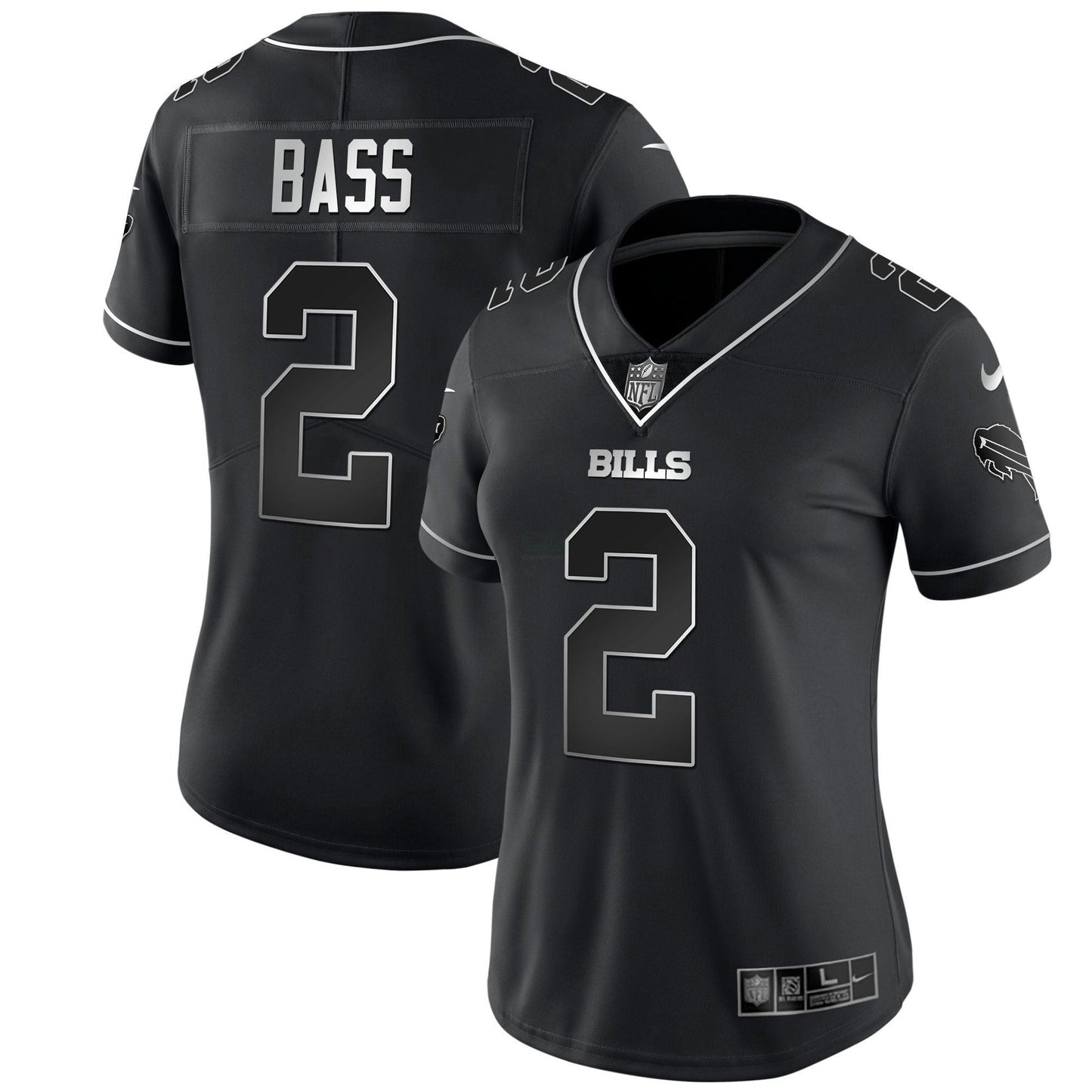 Camisa NFL Buffalo Bills Women’s Branca Dourada & Preta Dourada