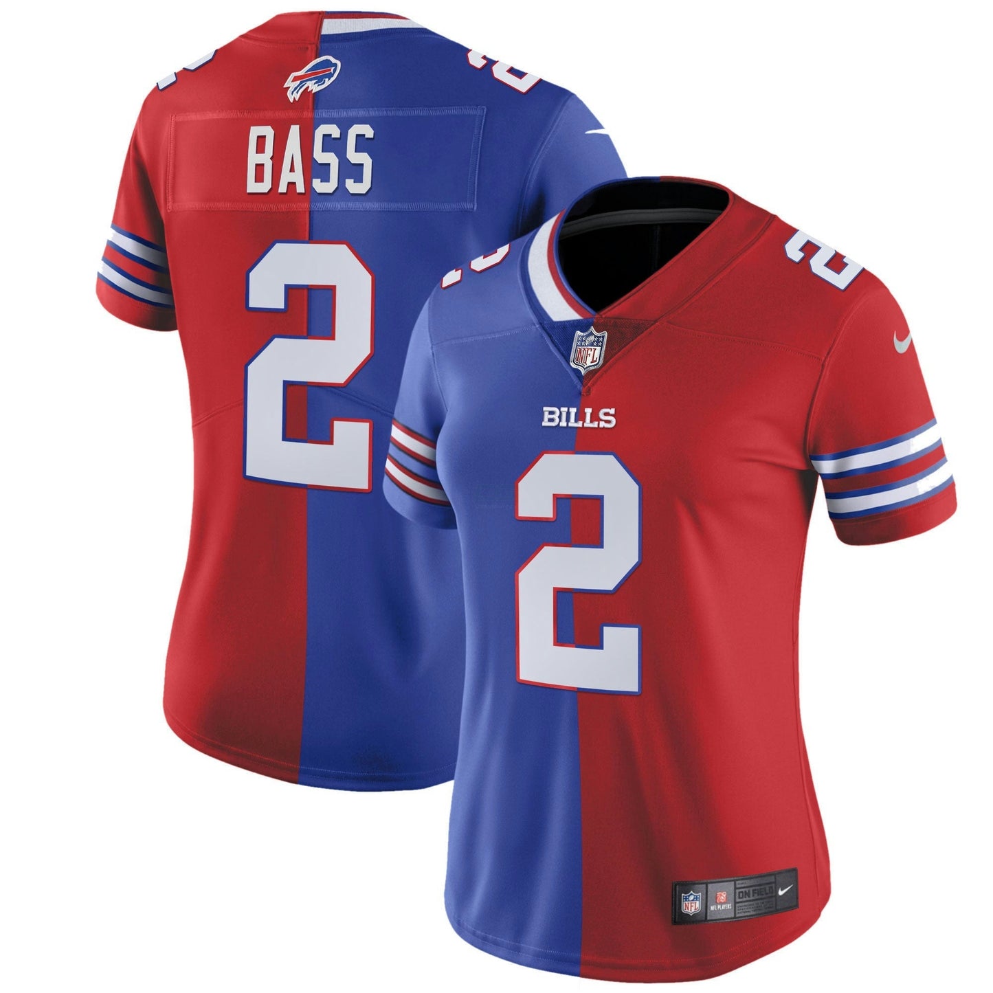 Camisa NFL Buffalo Bills Women’s Branca Dourada & Preta Dourada