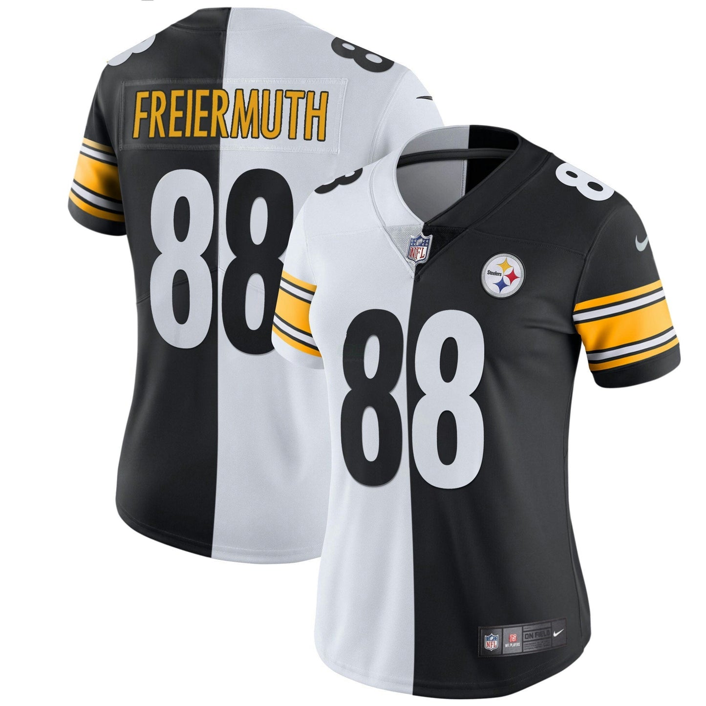 Camisa NFL Pittsburgh Steelers Women’s Branca Dourada & Preta Dourada
