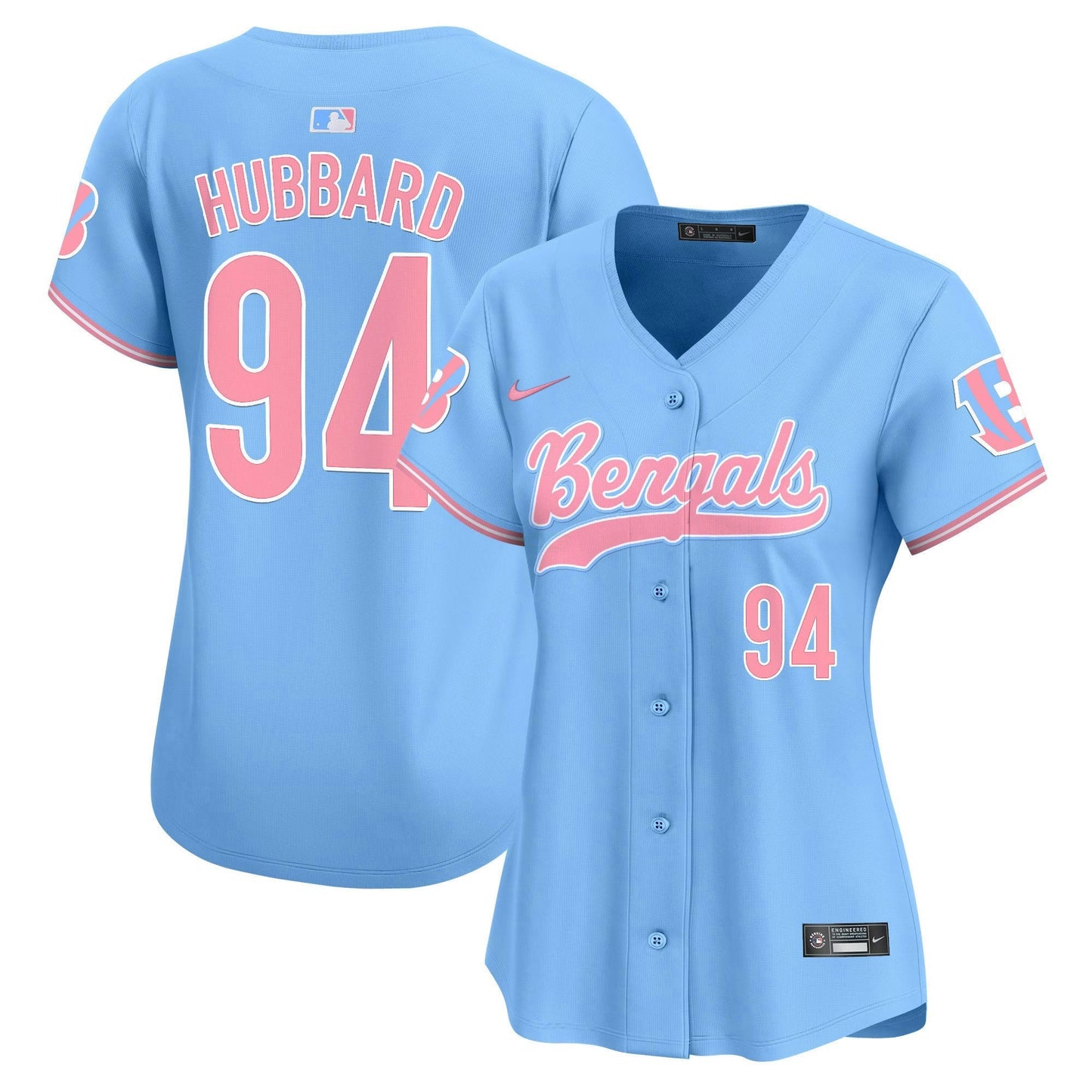 Camisa NFL Cincinnati Bengals Women’s Bubblegum Pink Vapor Premier Limited Jersey