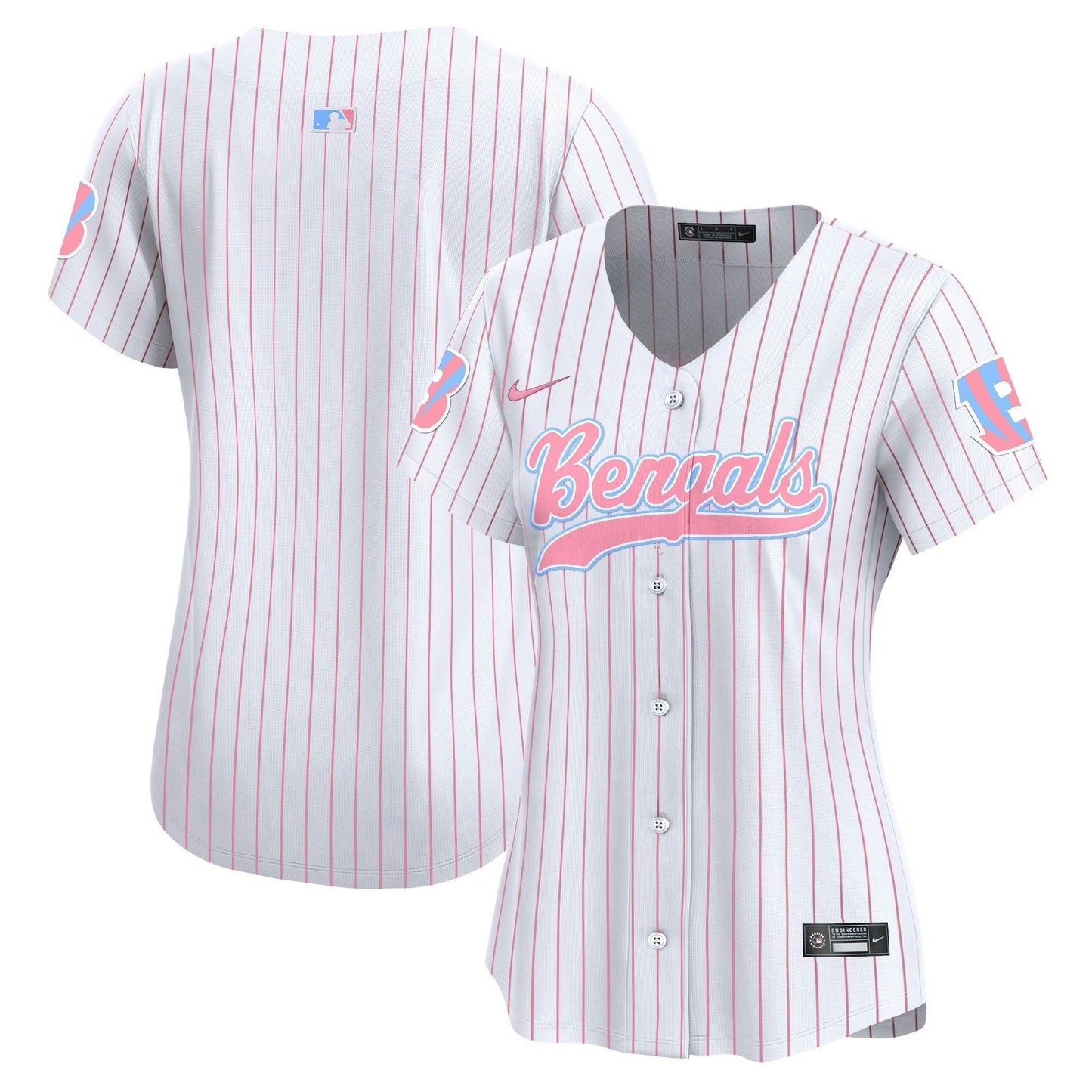 Camisa NFL Cincinnati Bengals Women’s Bubblegum Pink Vapor Premier Limited Jersey
