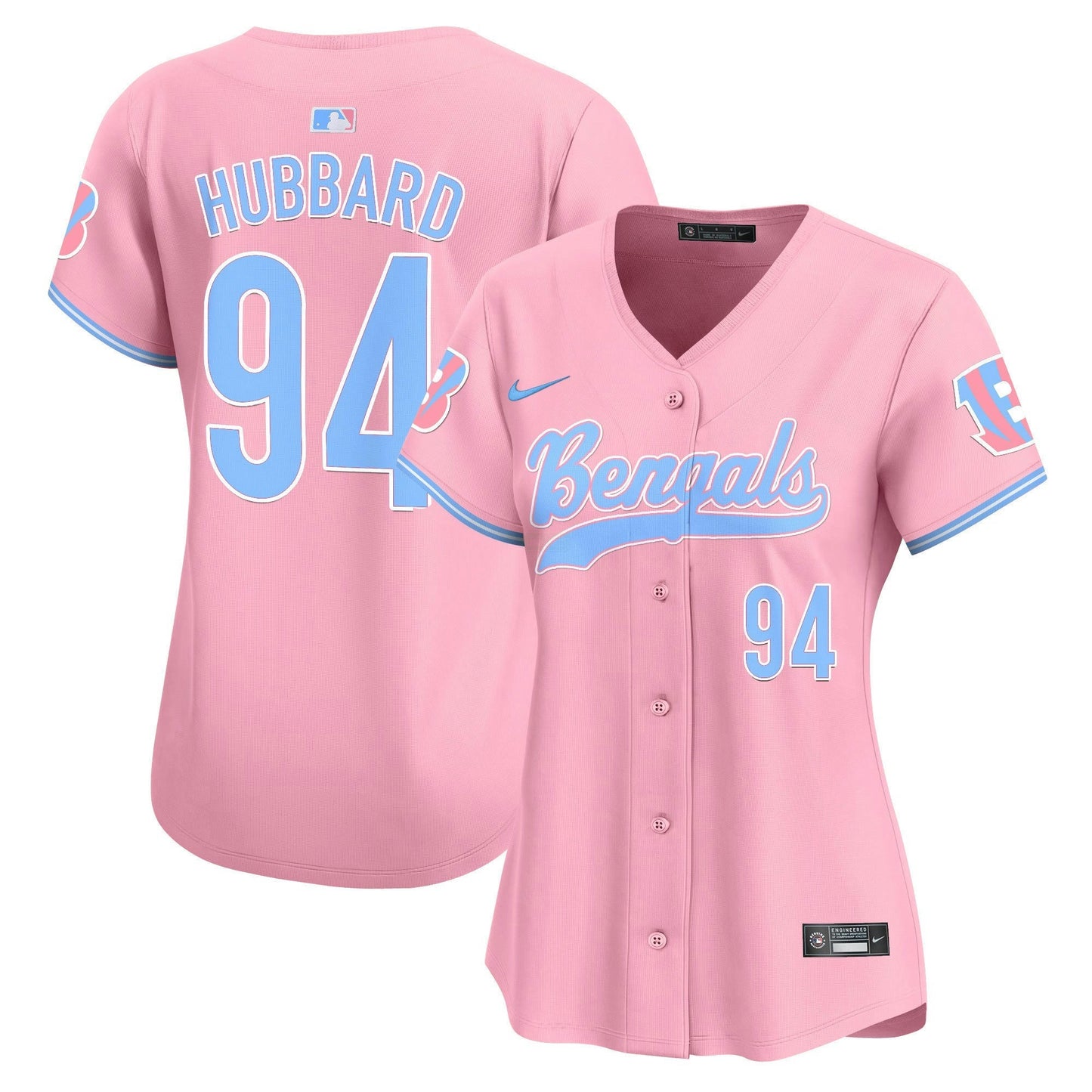 Camisa NFL Cincinnati Bengals Women’s Bubblegum Pink Vapor Premier Limited Jersey