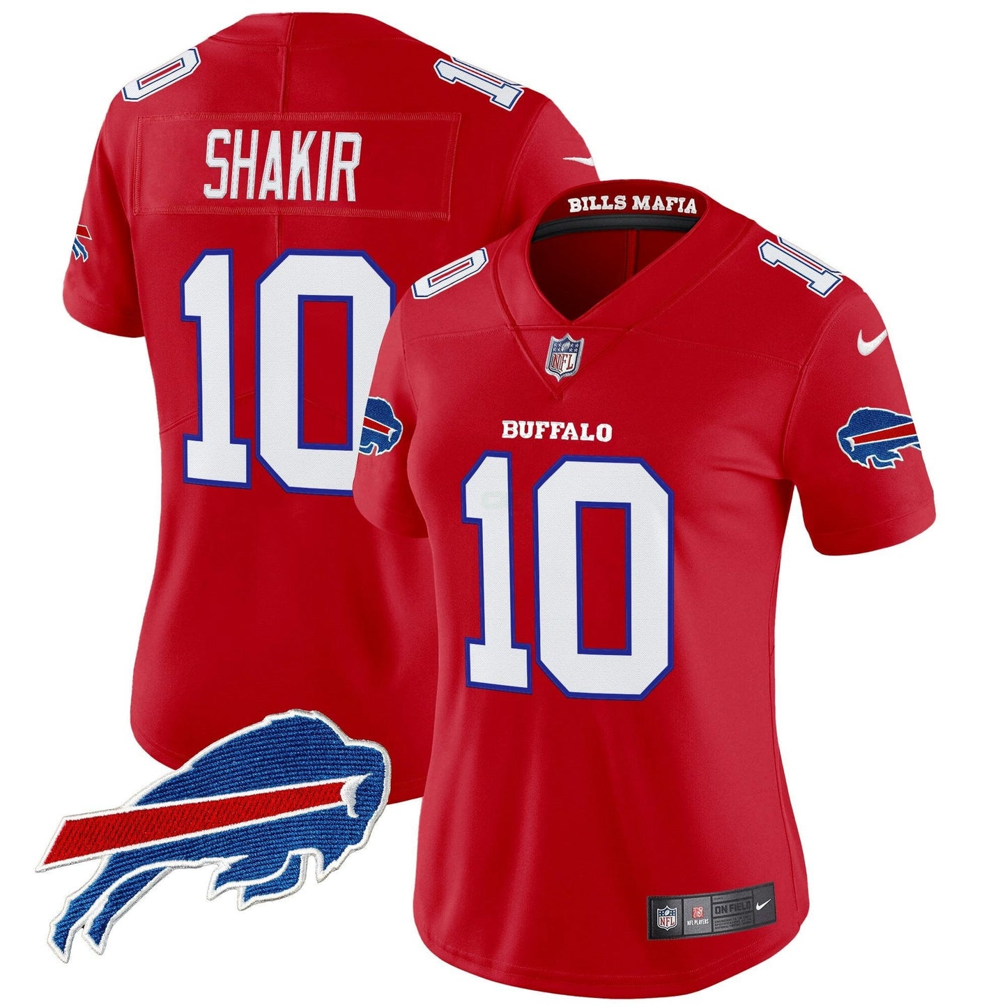 Camisa NFL Women’s Buffalo 2025 “Rivalries” Vapor Limited Jersey