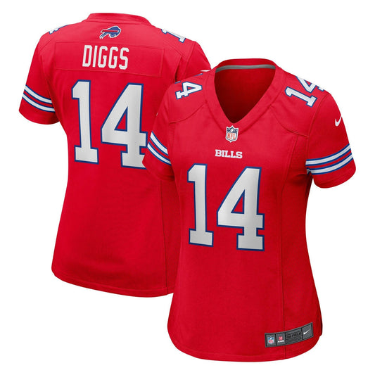 Camisa NFL Women’s Buffalo Stefon Diggs Red Jersey - Stefon Diggs