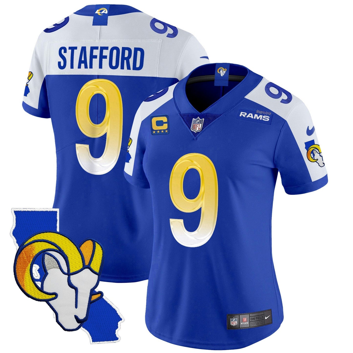 Camisa NFL Women’s California Patch Vapor Limited Jersey