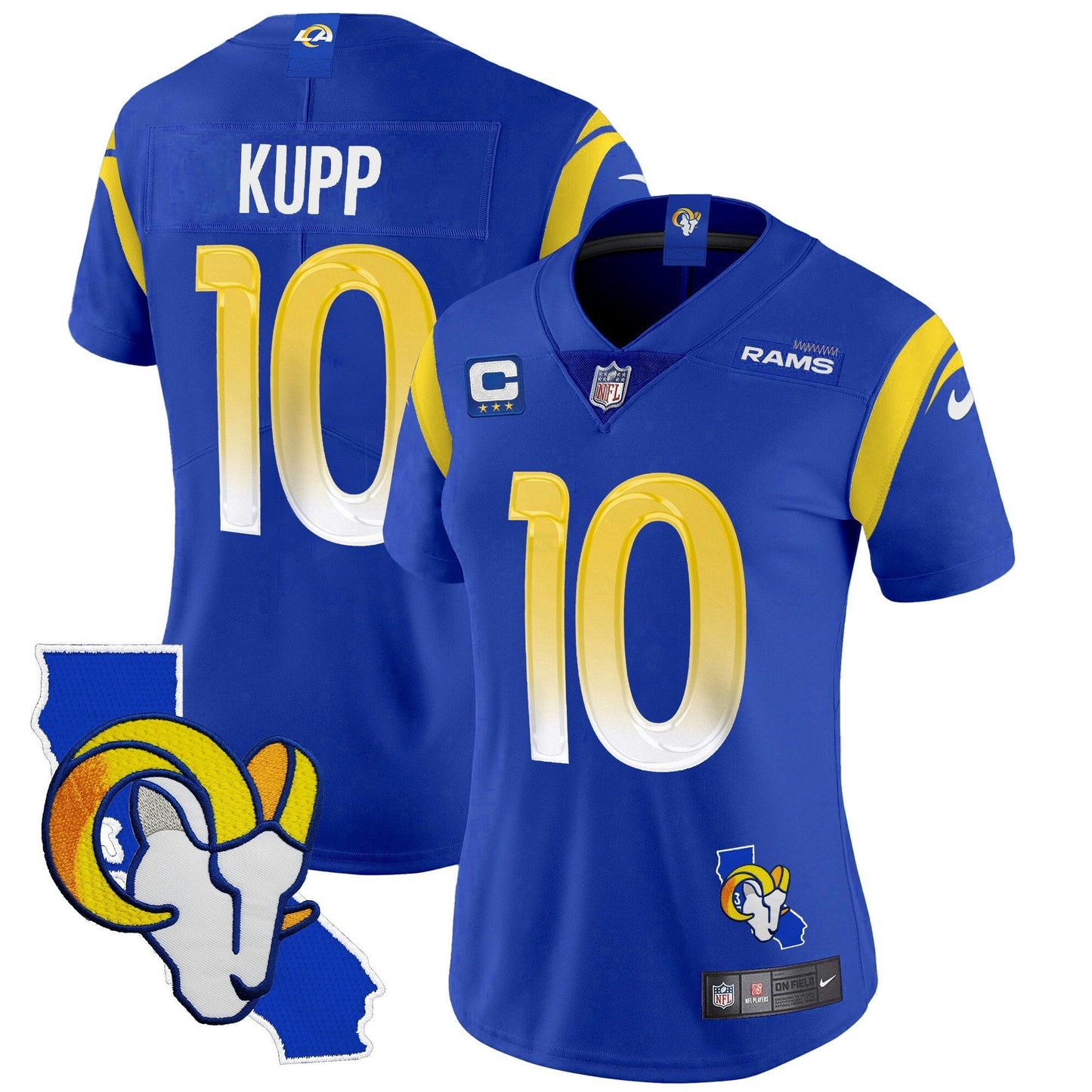 Camisa NFL Women’s California Patch Vapor Limited Jersey